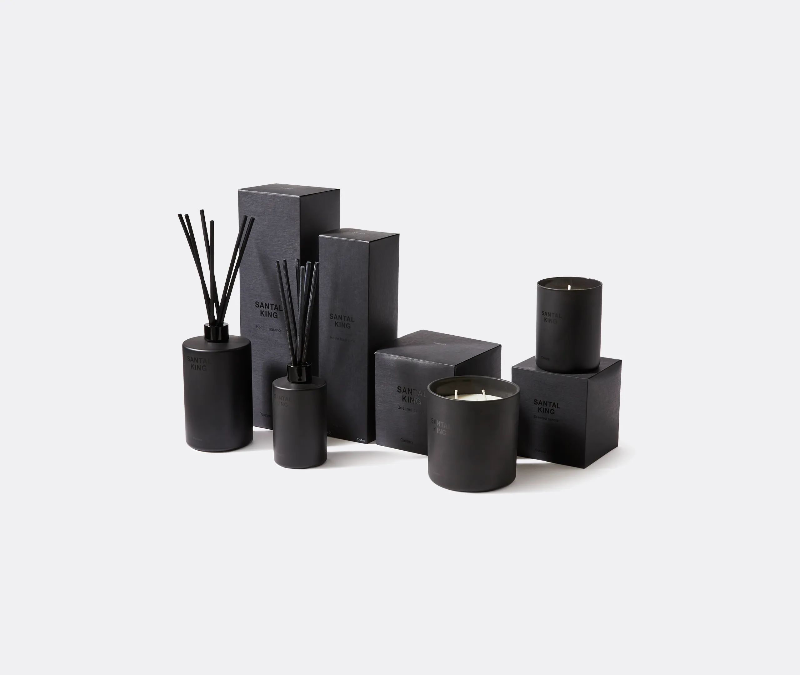 Santal King Diffuser - Black
