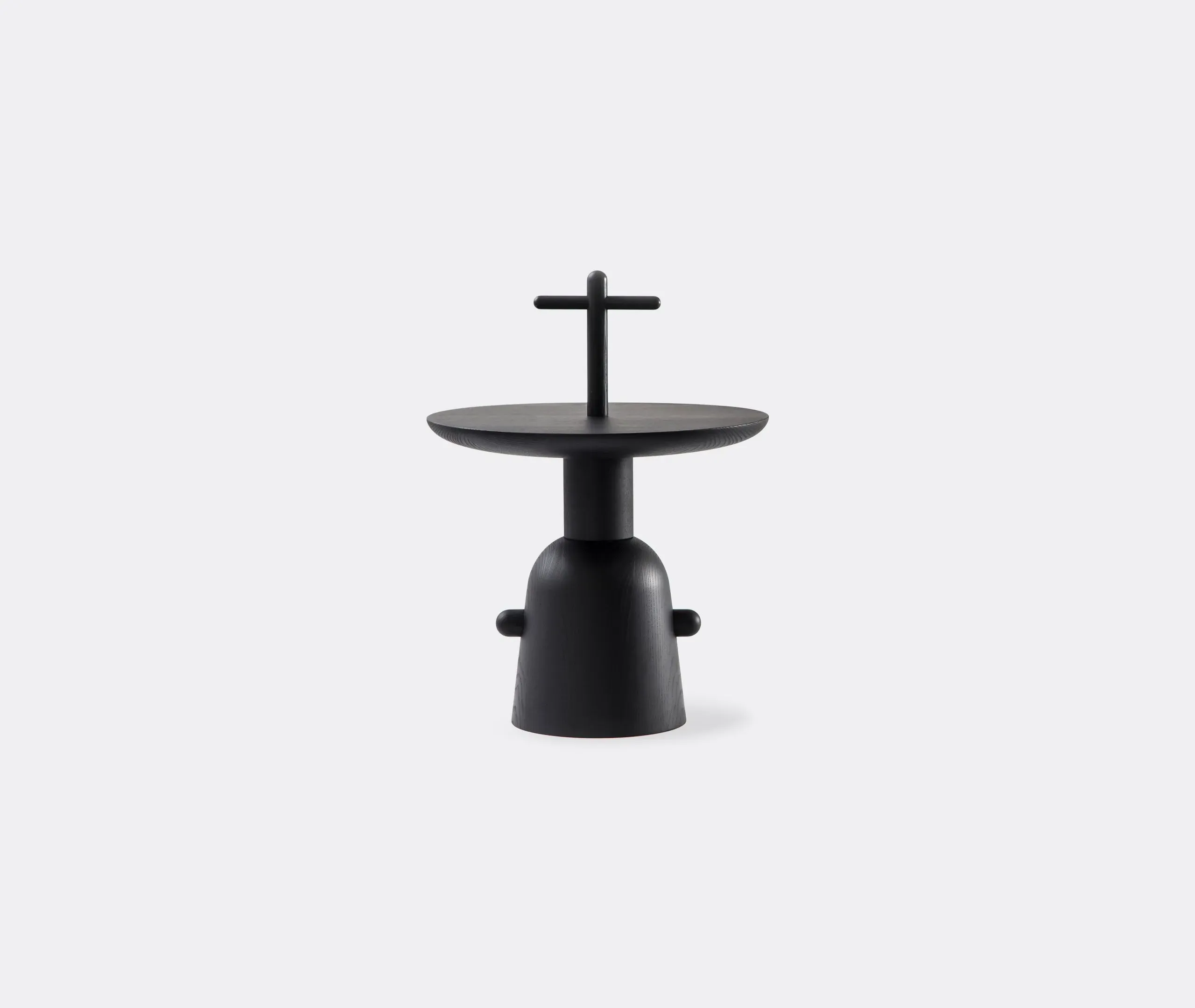 Sculptural Dining Table - Black, Ash Wood image