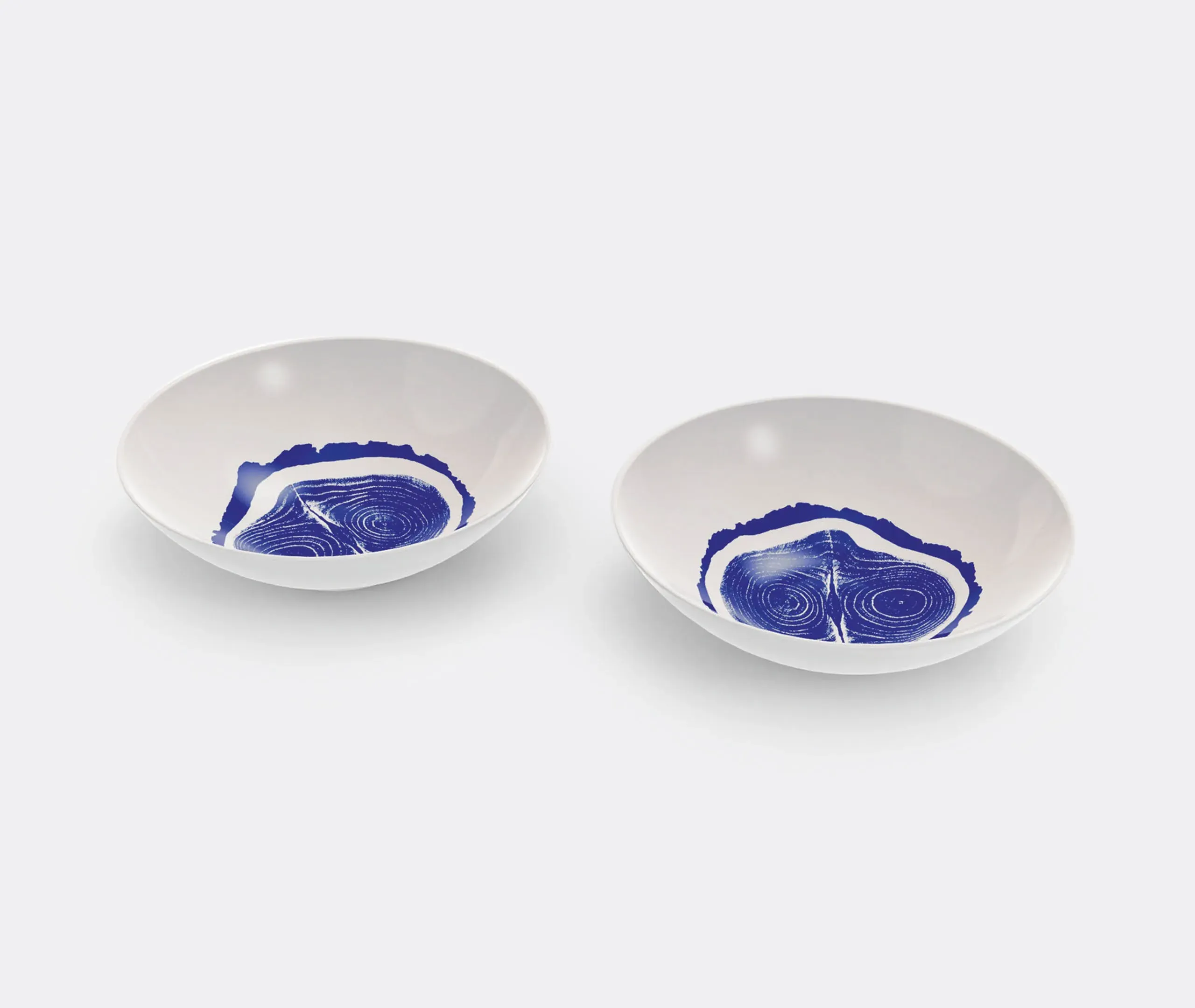 Set of 2 Soup Plates - Multicolor, Porcelain image