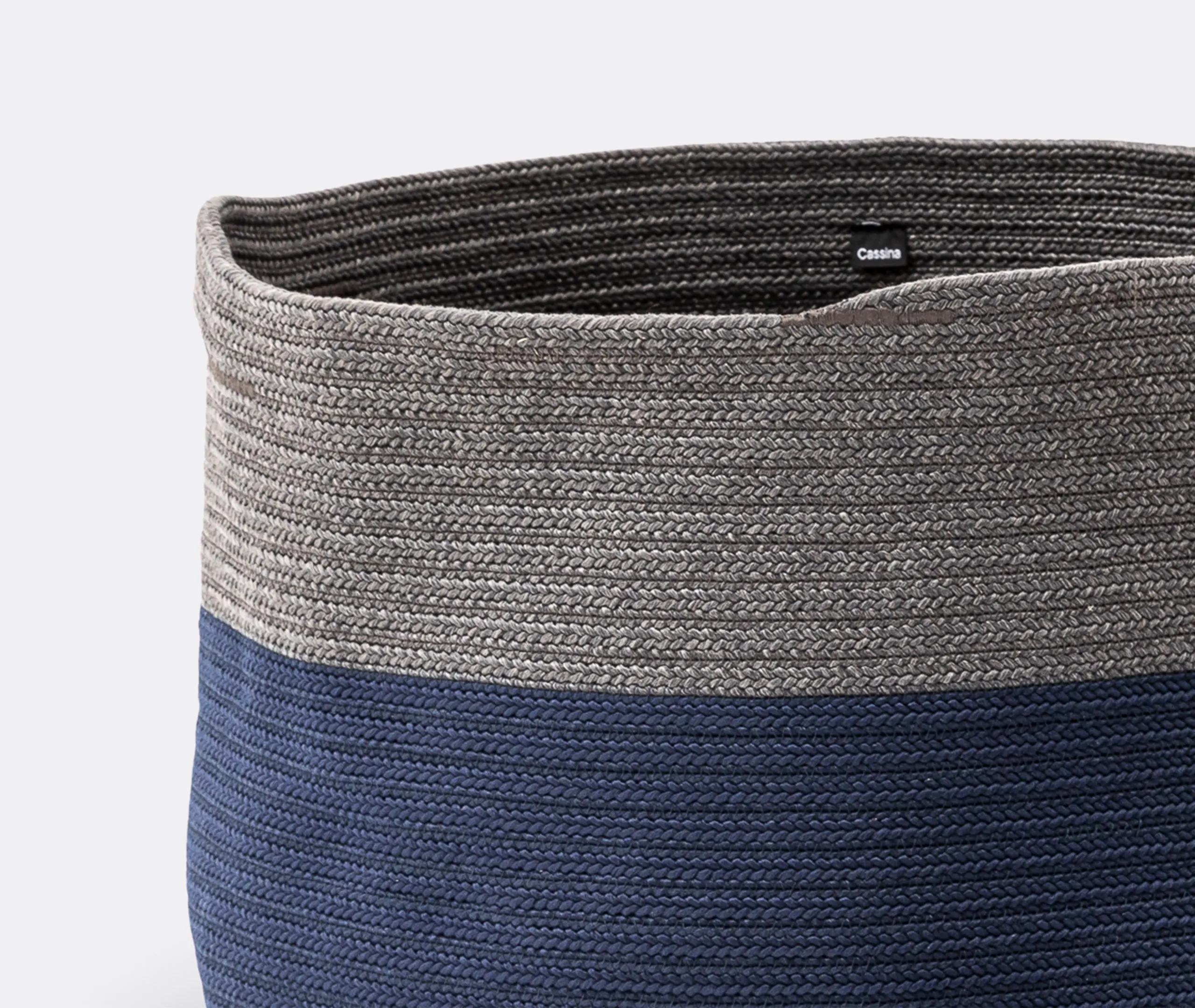 Set of 2 Storage Baskets - Blue, Polypropylene