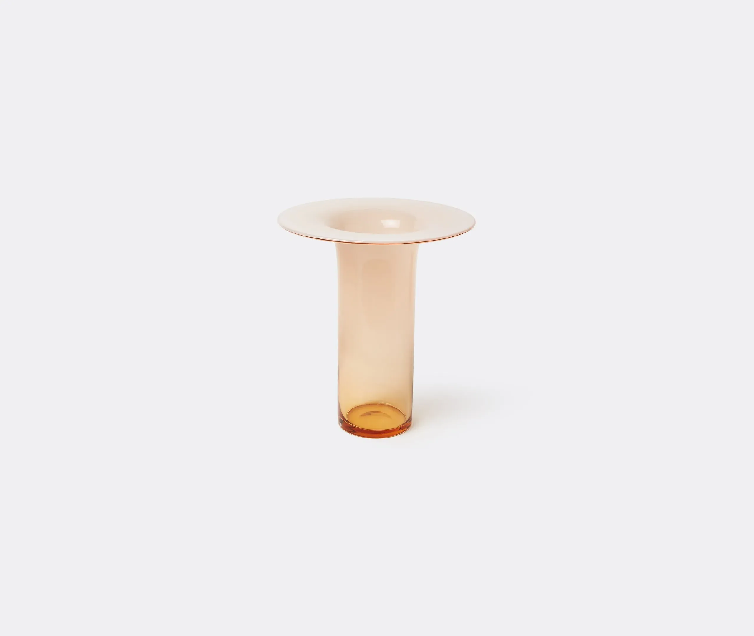 Small Silvan Vase - Pink, Hand-Blown Glass image
