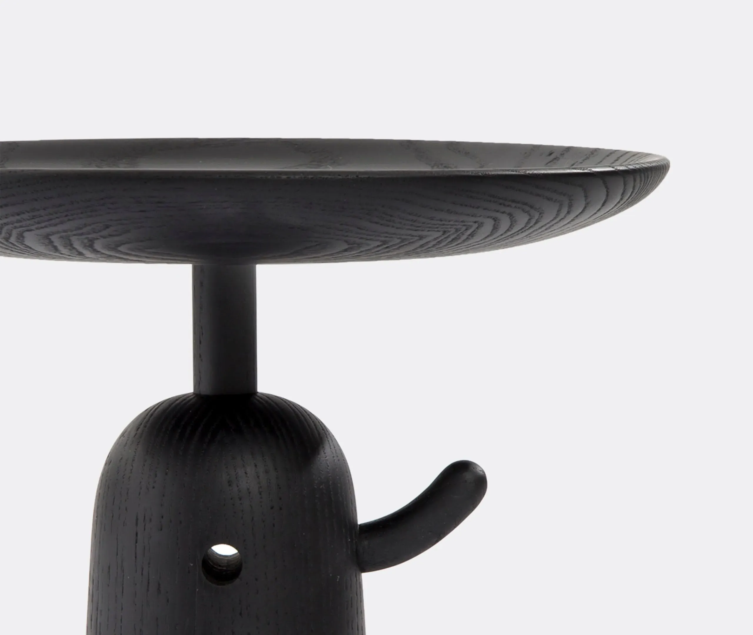 Tall Centrepiece - Black, Ash Wood