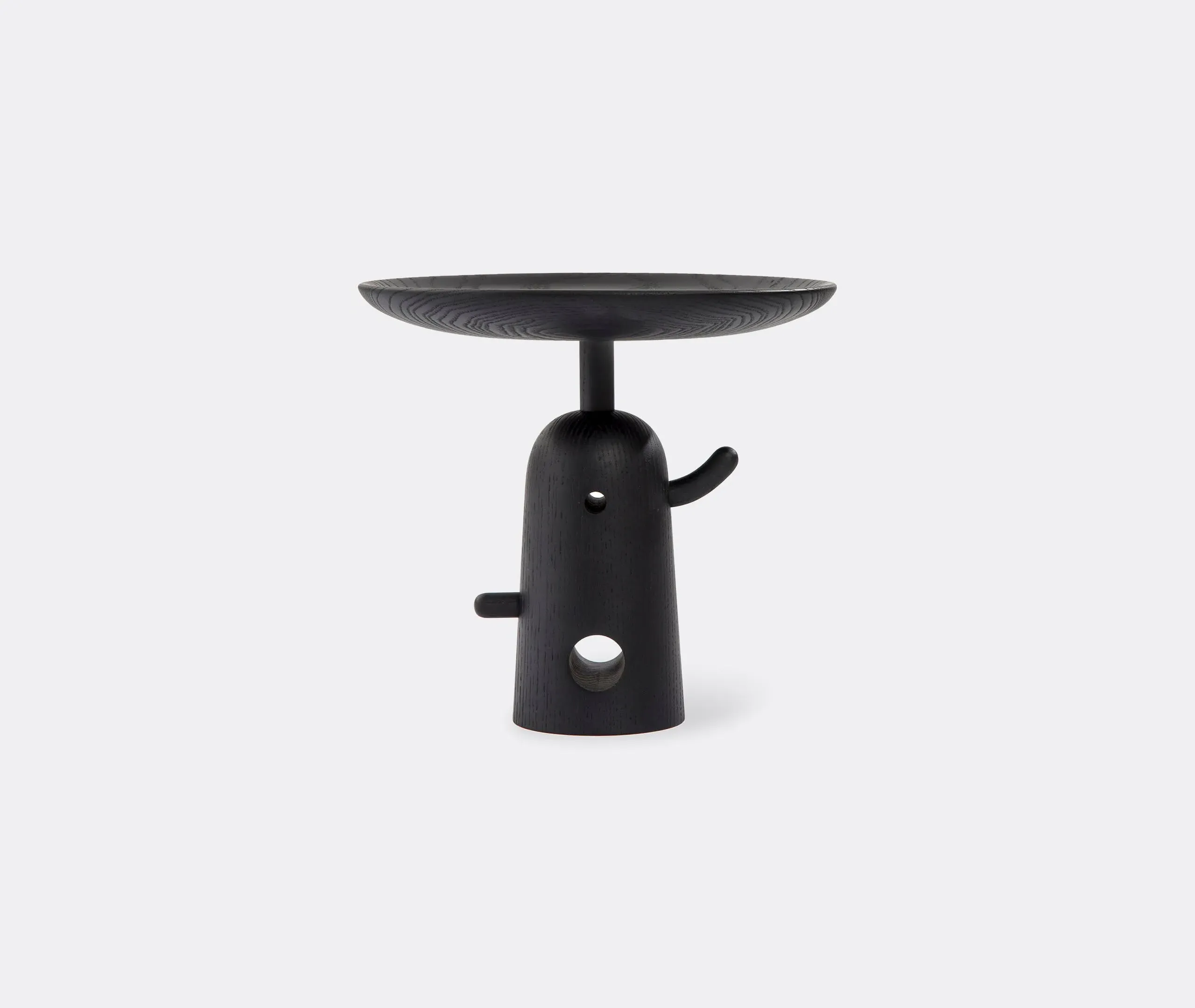 Tall Centrepiece - Black, Ash Wood