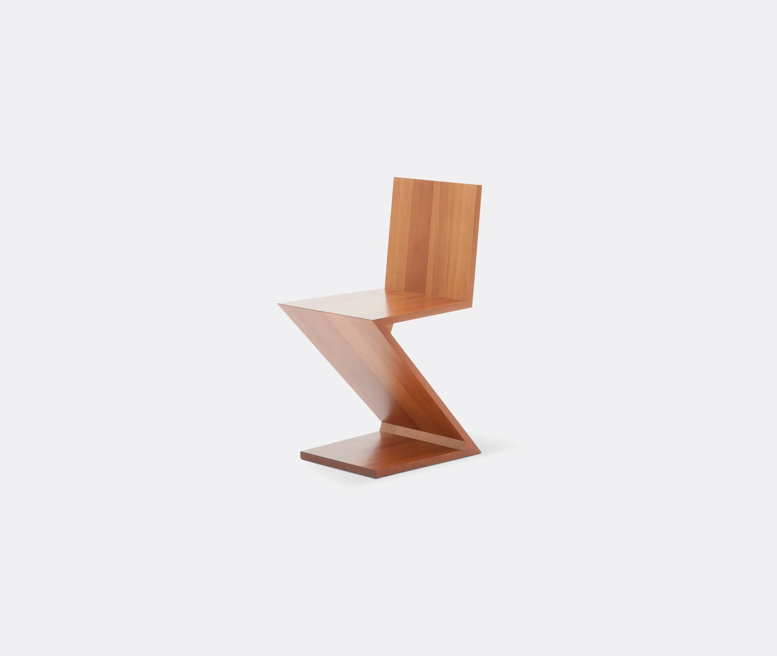 Zig-Zag Chair - Brown, Cherrywood image