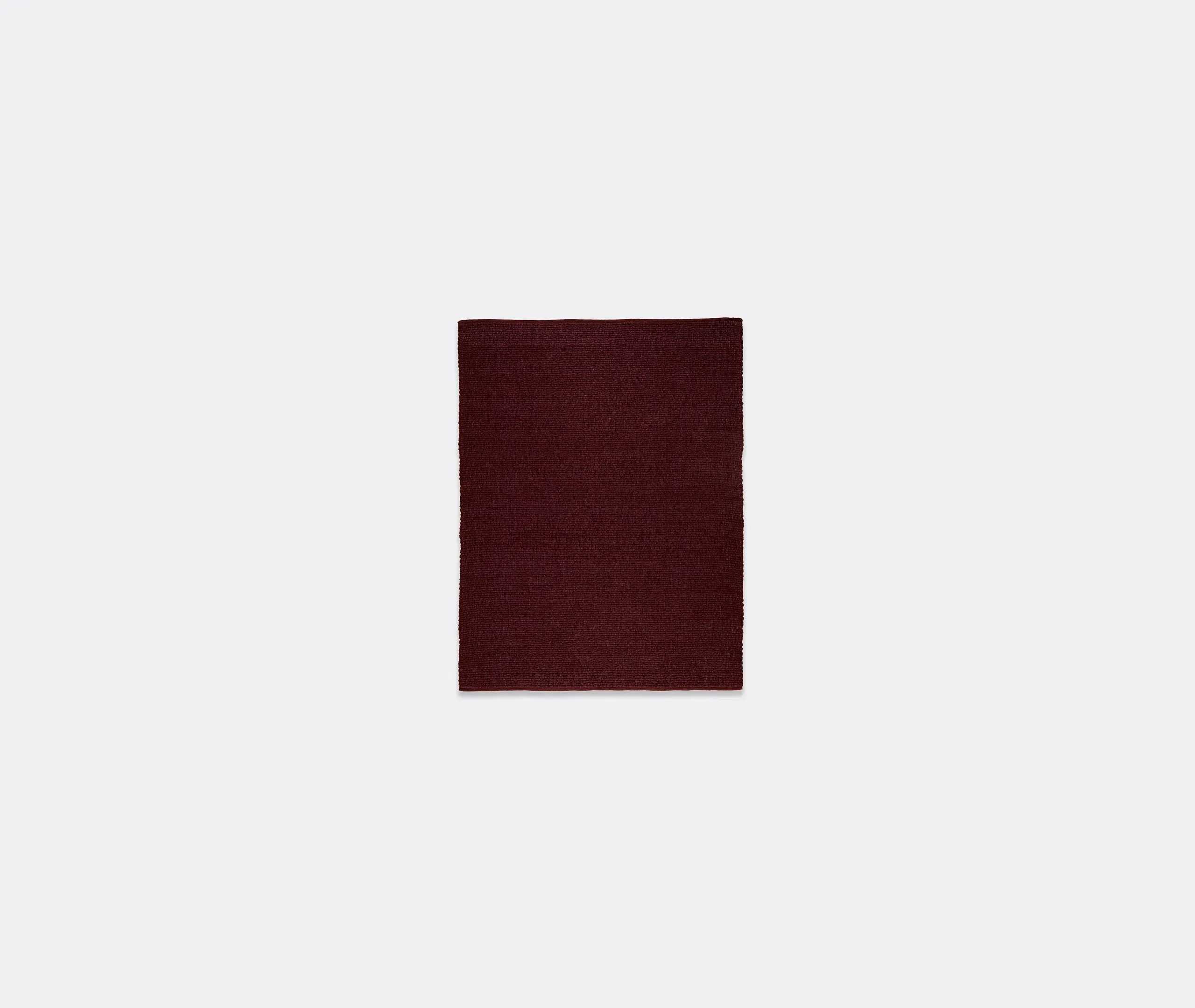 Medium Handwoven Rug - Espresso, Wool image