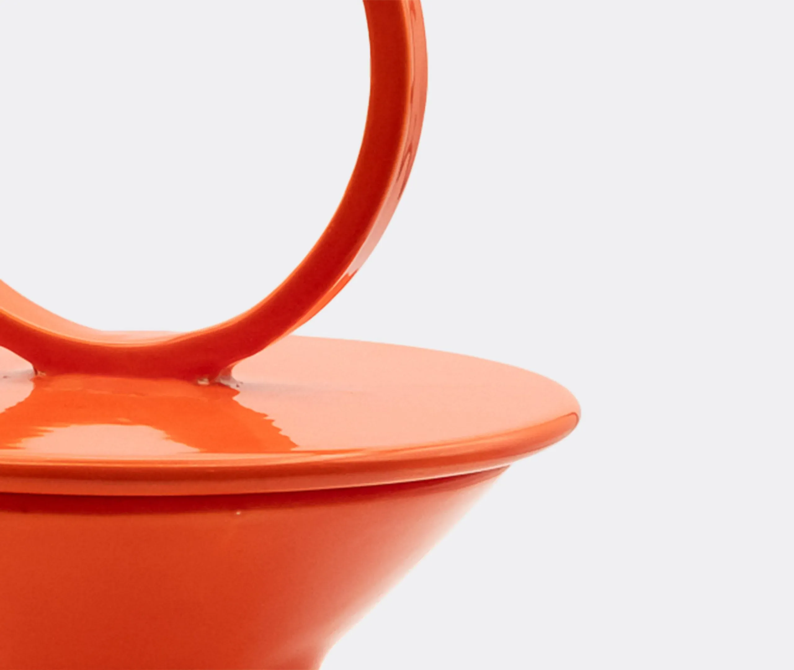 Cachi Drop Candle - Orange, Ceramic