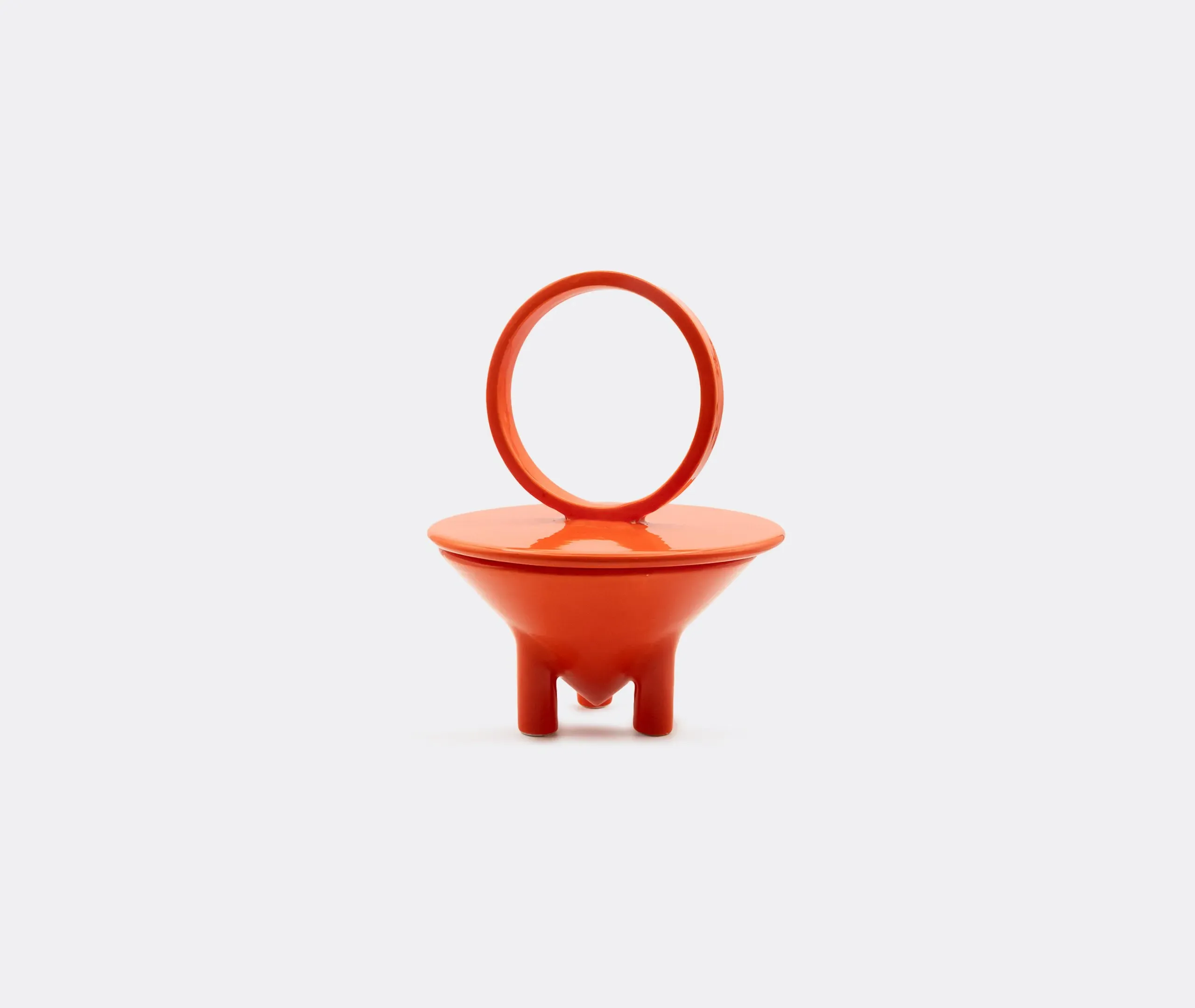 Cachi Drop Candle - Orange, Ceramic