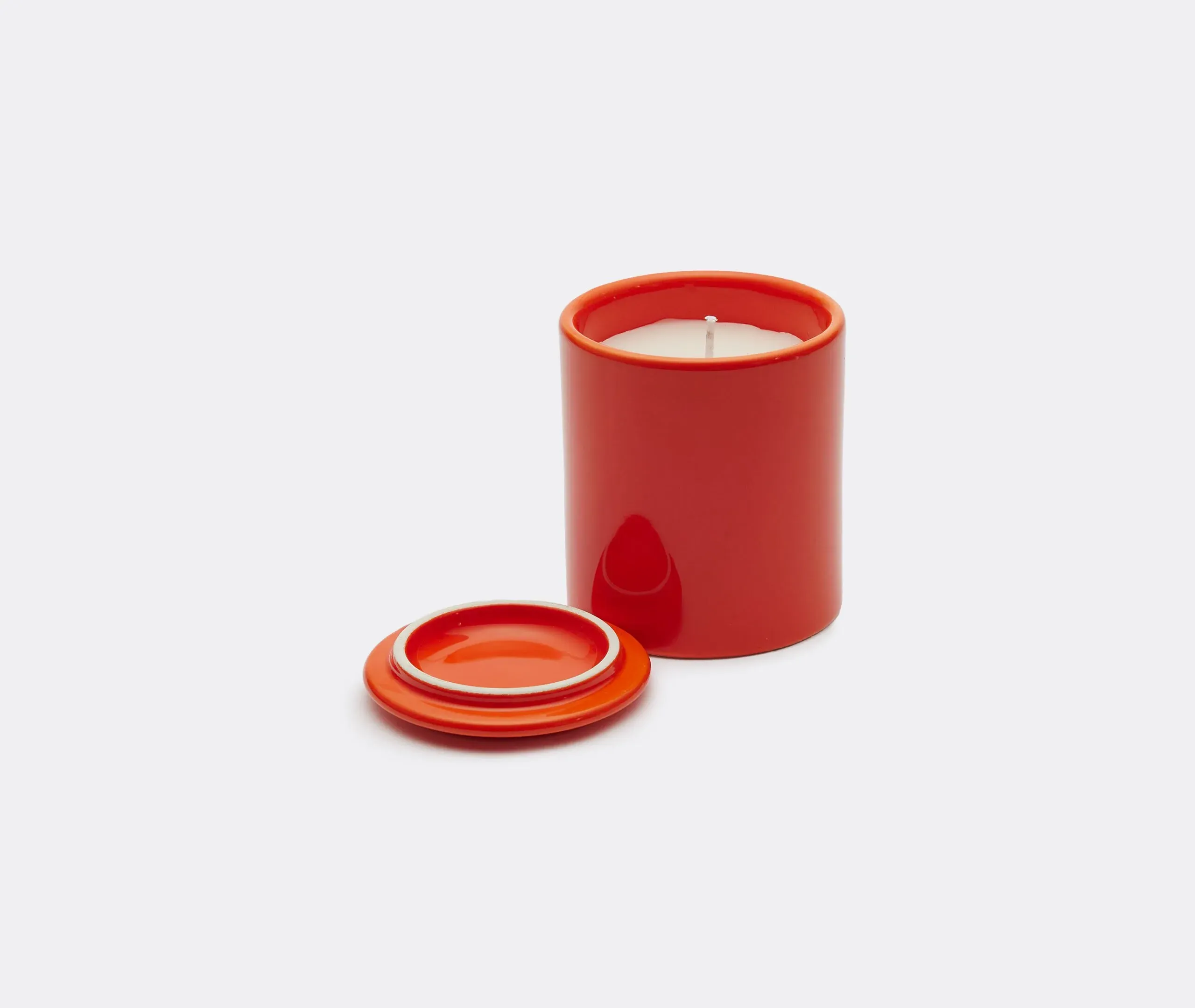 Cachi Tumb Candle - Orange, Ceramic