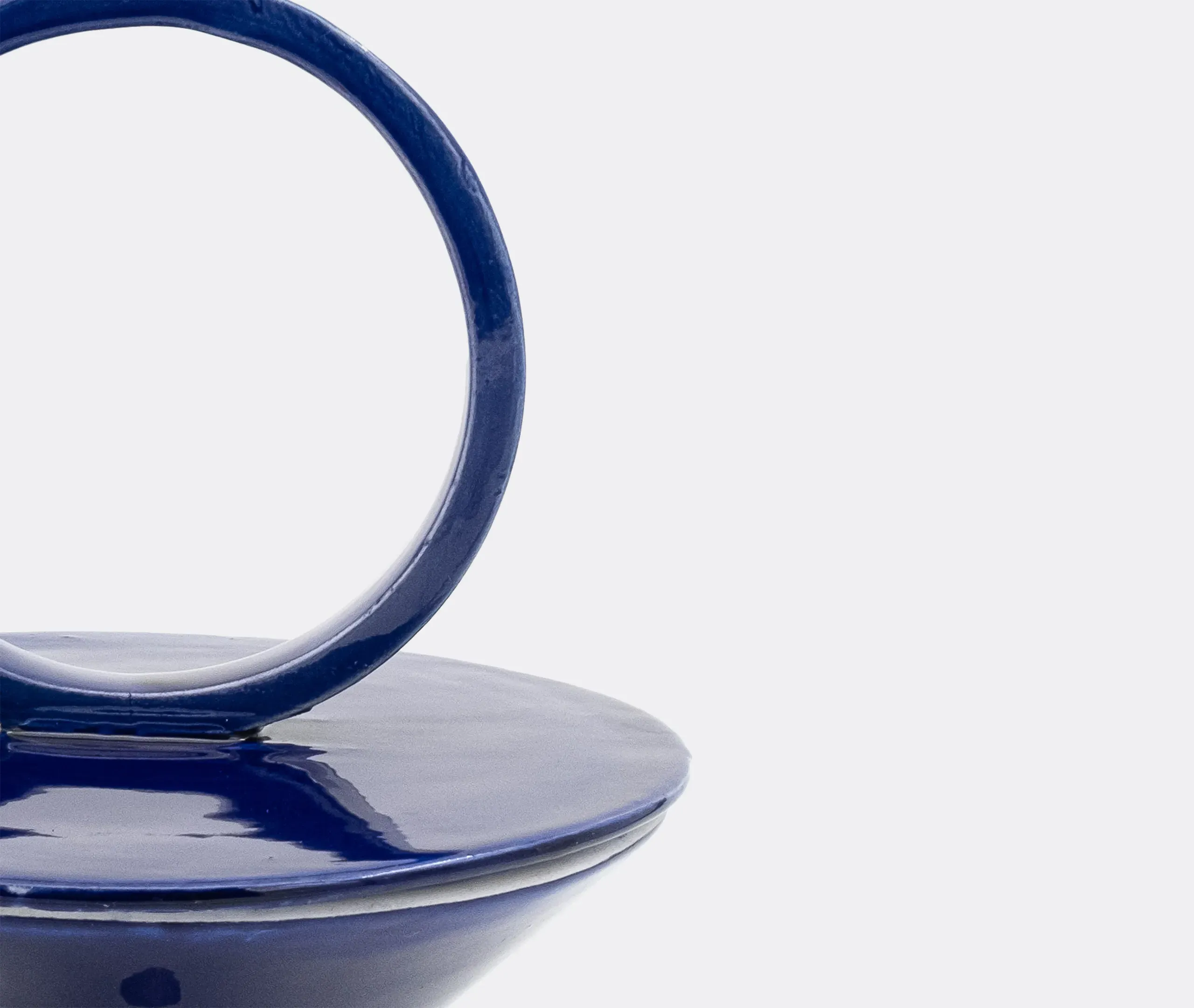 Salsedine Drop Candle - Blue, Ceramic