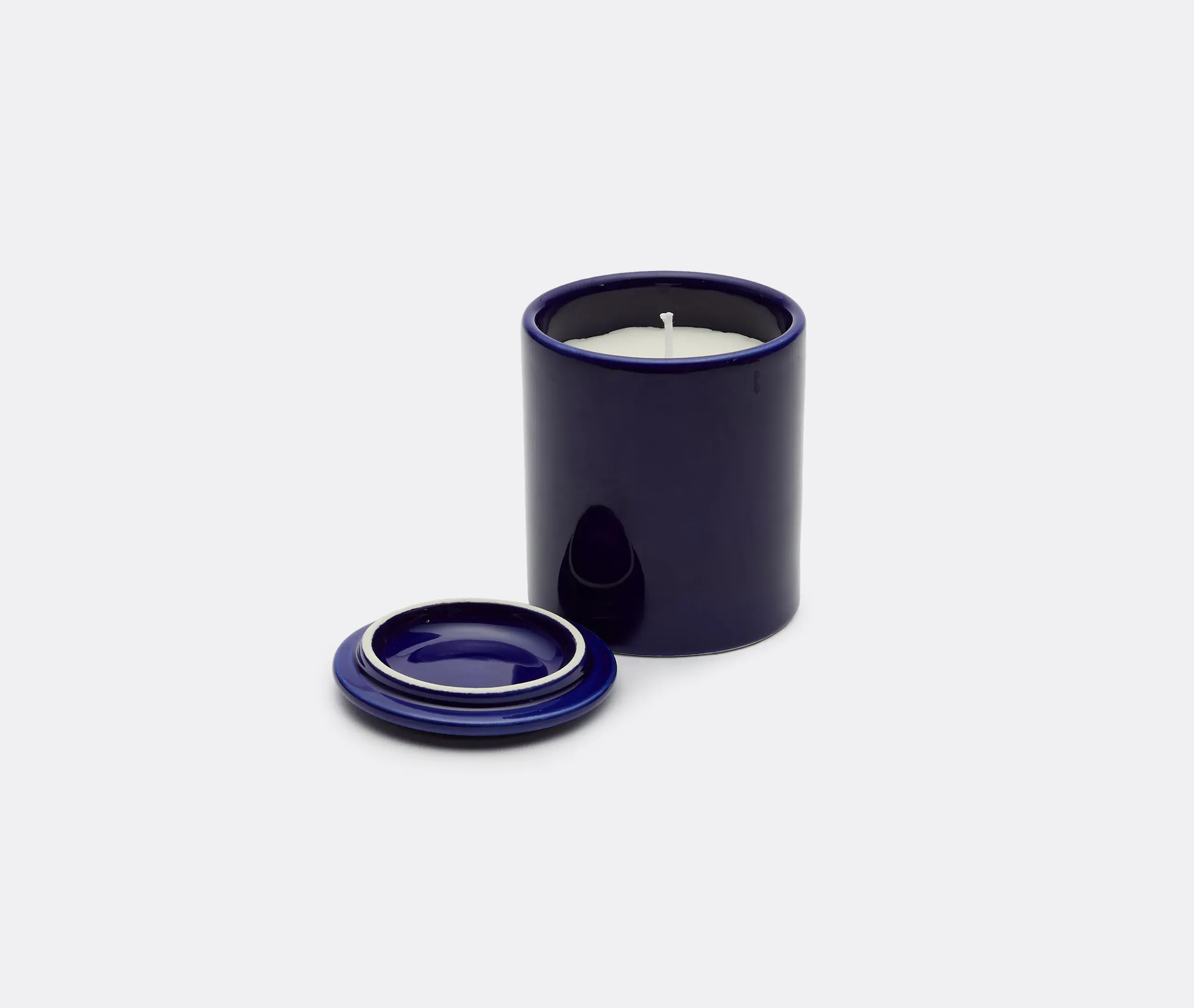 Salsedine Tumb Candle - Blue, Ceramic