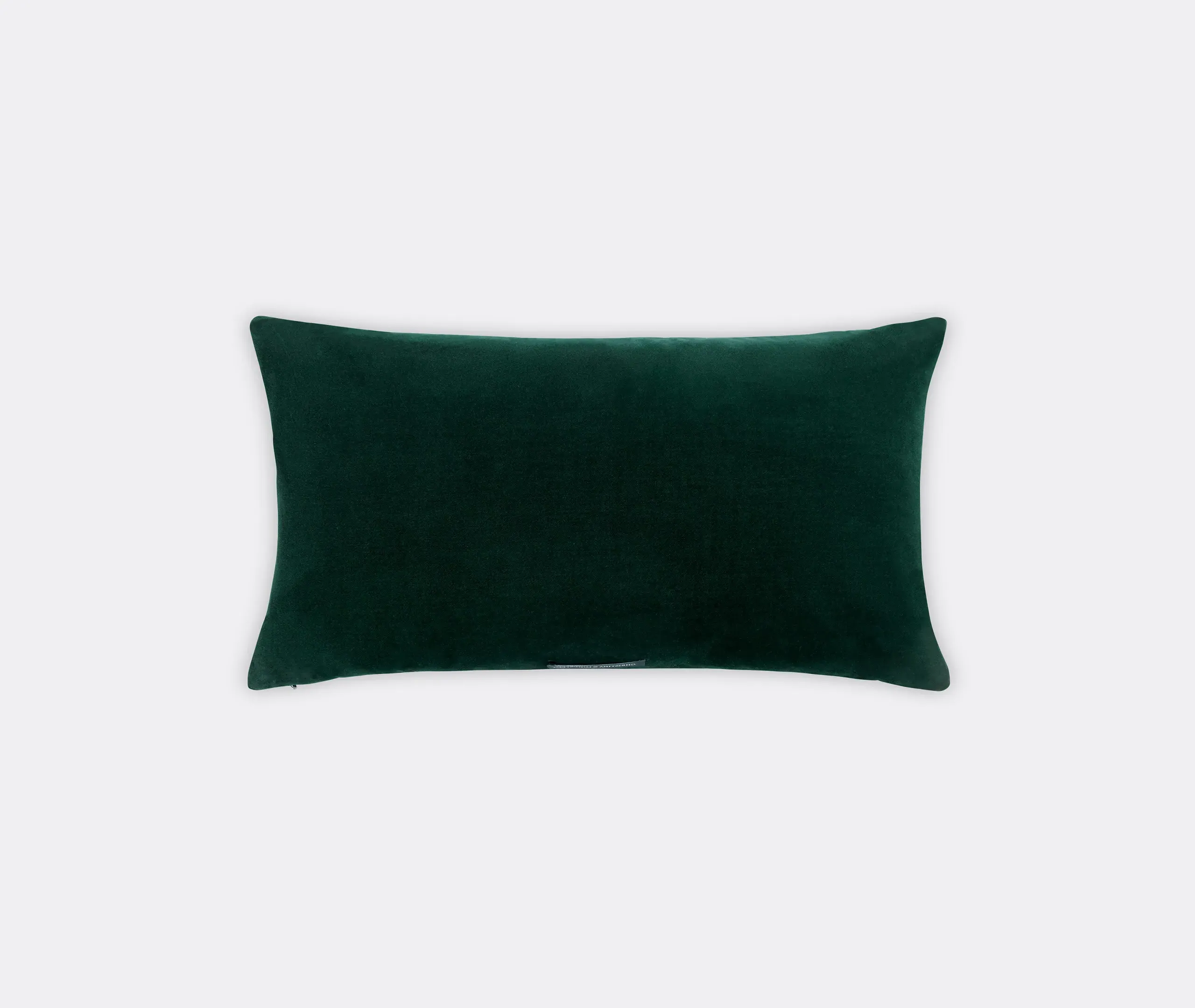 Rectangular Cushion with Panels - Multicolor, Velvet