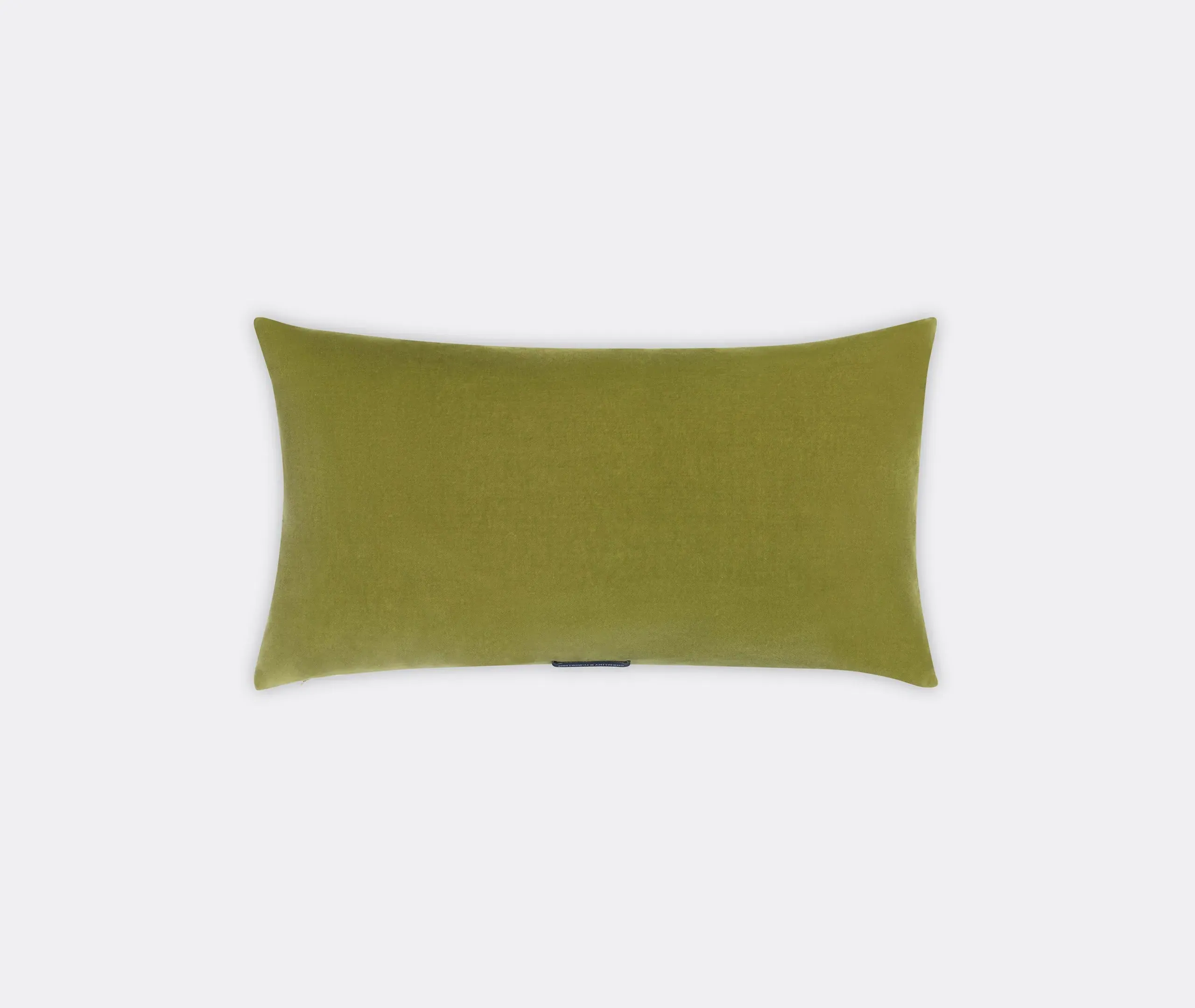 Rectangular Cushion with Pattern - Multicolor, Velvet