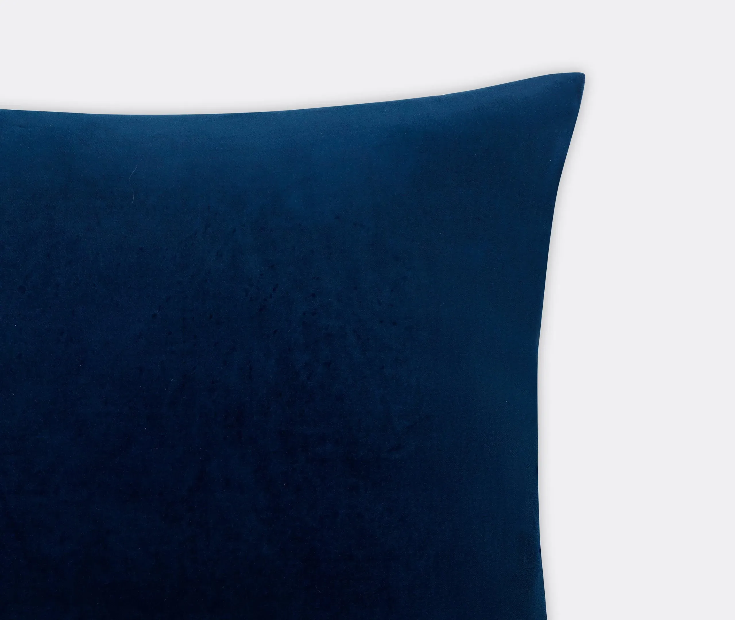 Square Cushion Cover - Denim, Velvet