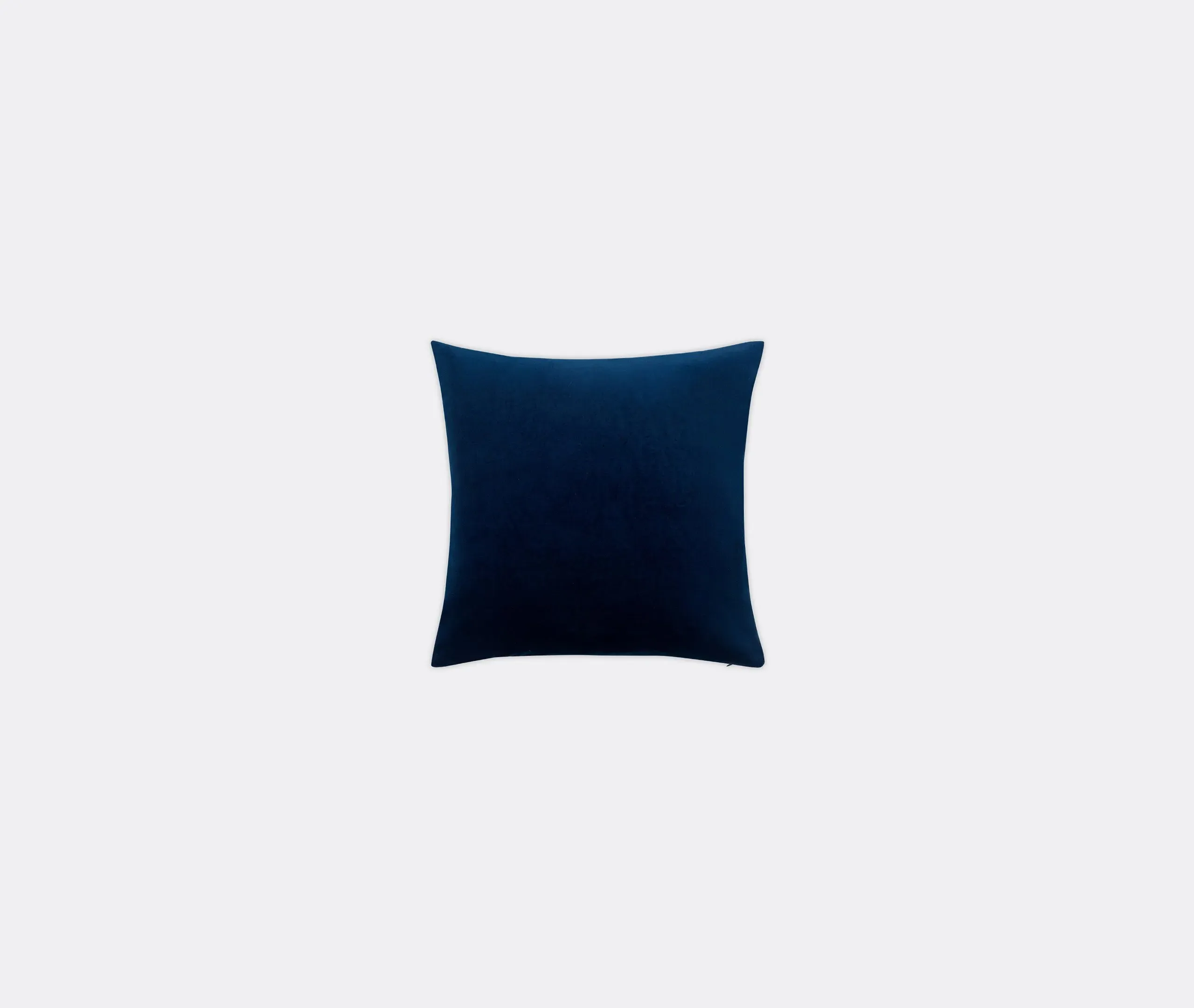Square Cushion Cover - Denim, Velvet
