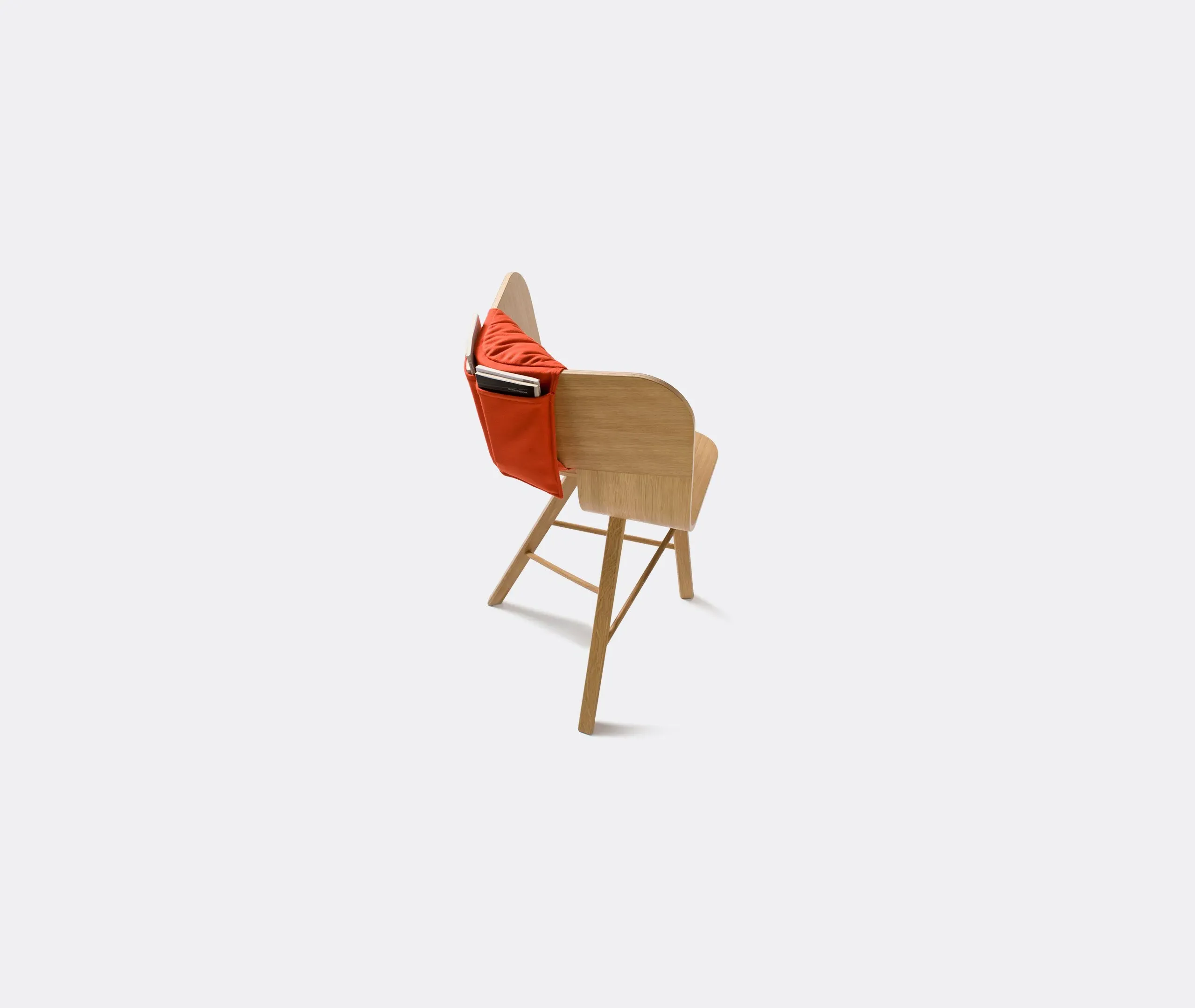 Tria Chair with Ribbon Backrest - Natural, Oak