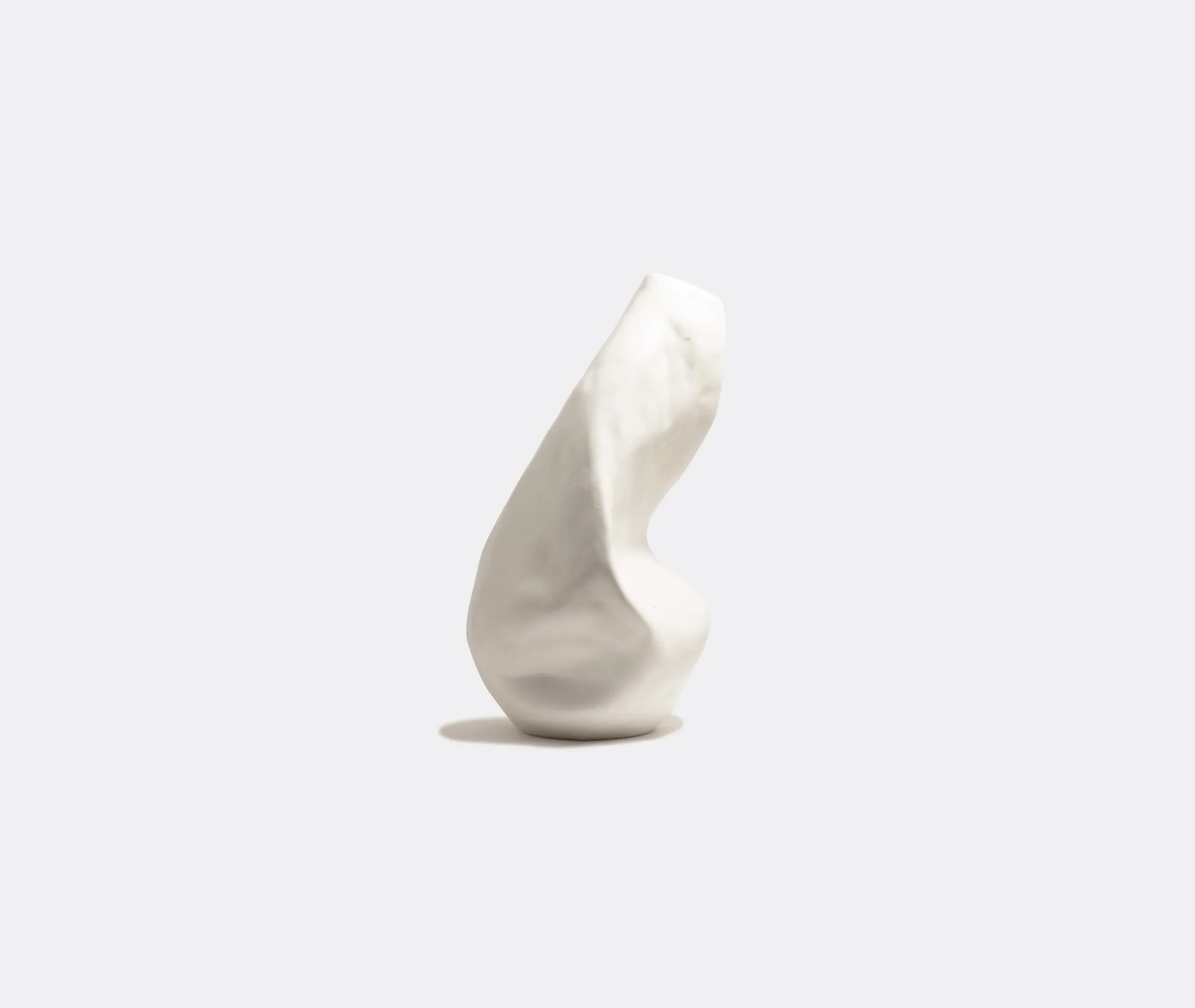 Giant Sculptural Vase - White, Ceramic