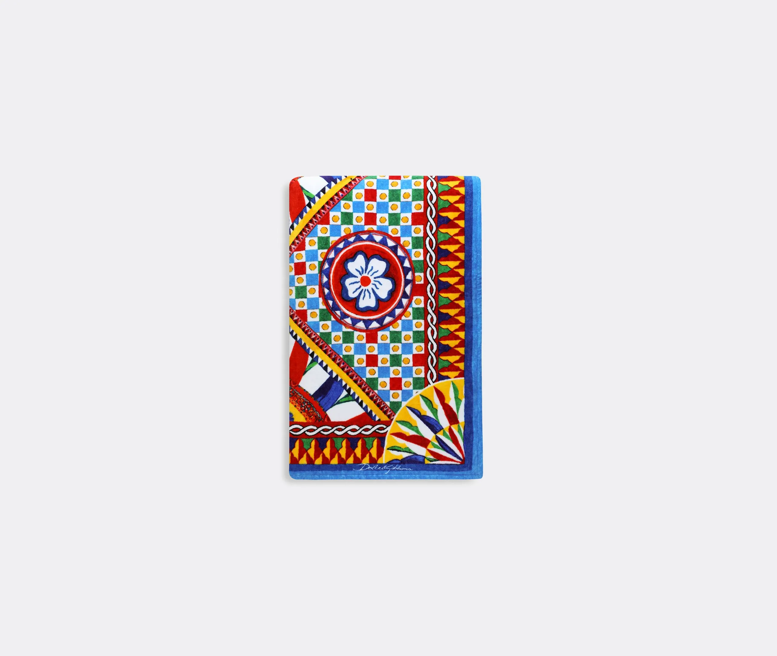 Carretto Beach Towel - Blue, Cotton
