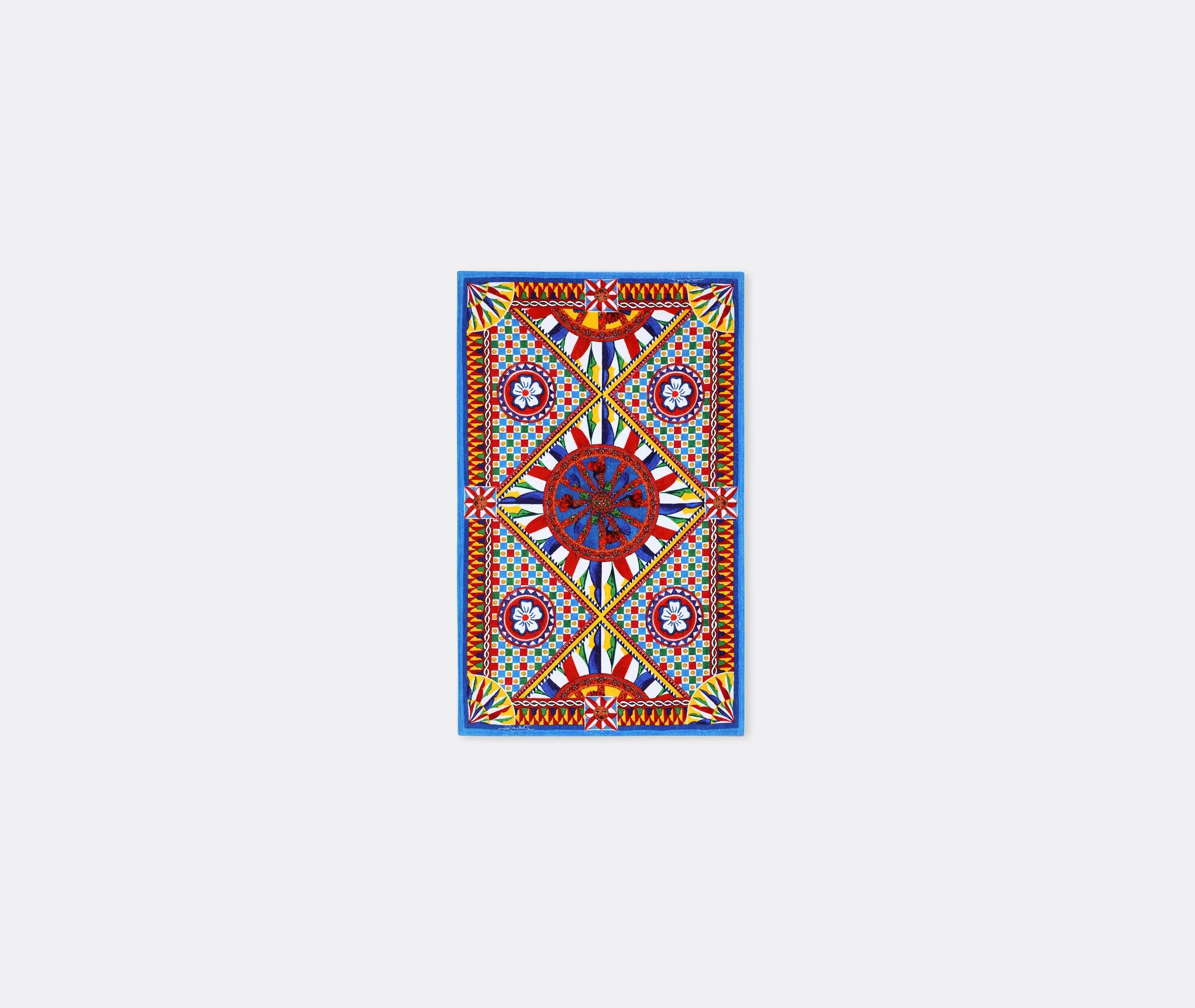 Carretto Beach Towel - Blue, Cotton image