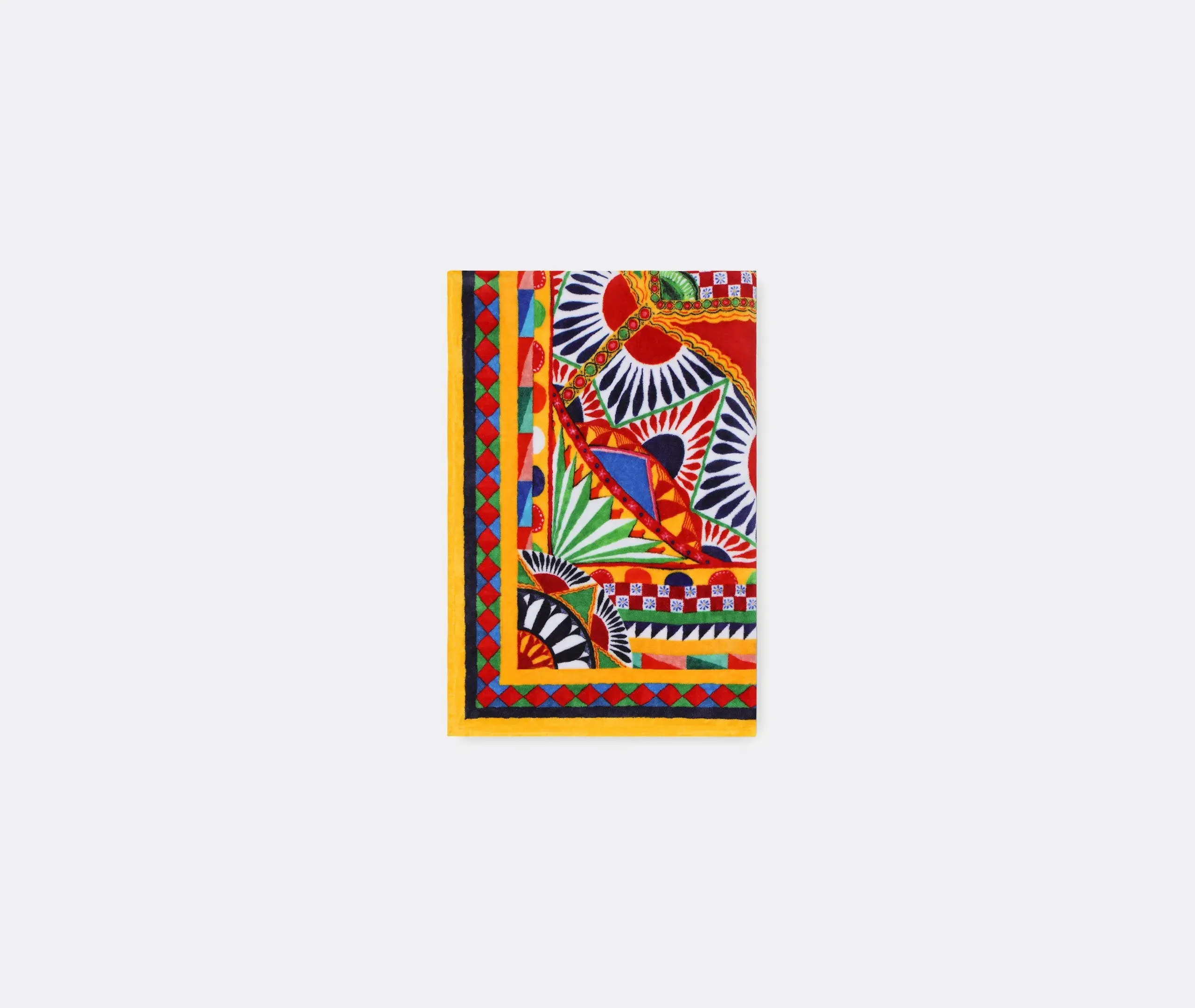 Carretto Beach Towel - Yellow, Cotton