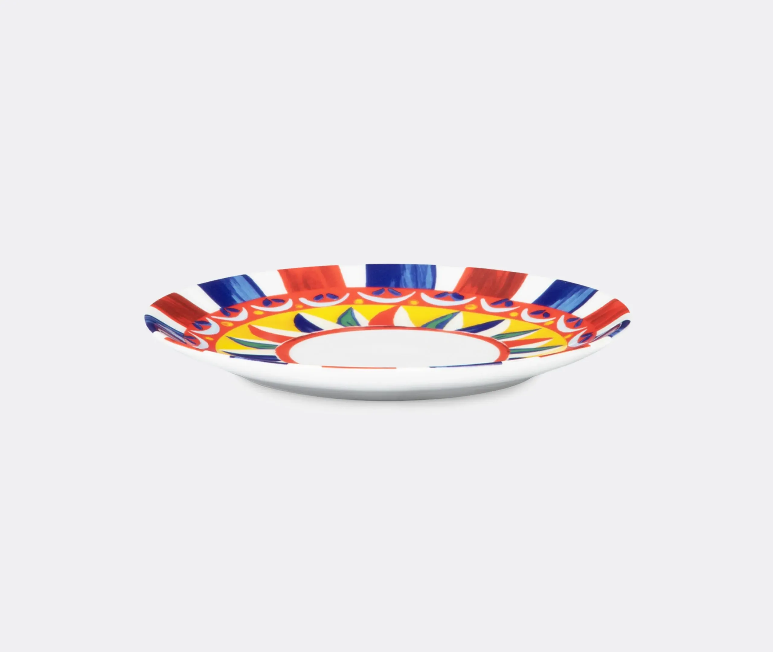 Carretto Siciliano Dessert Plate Set of Two - Multicolor