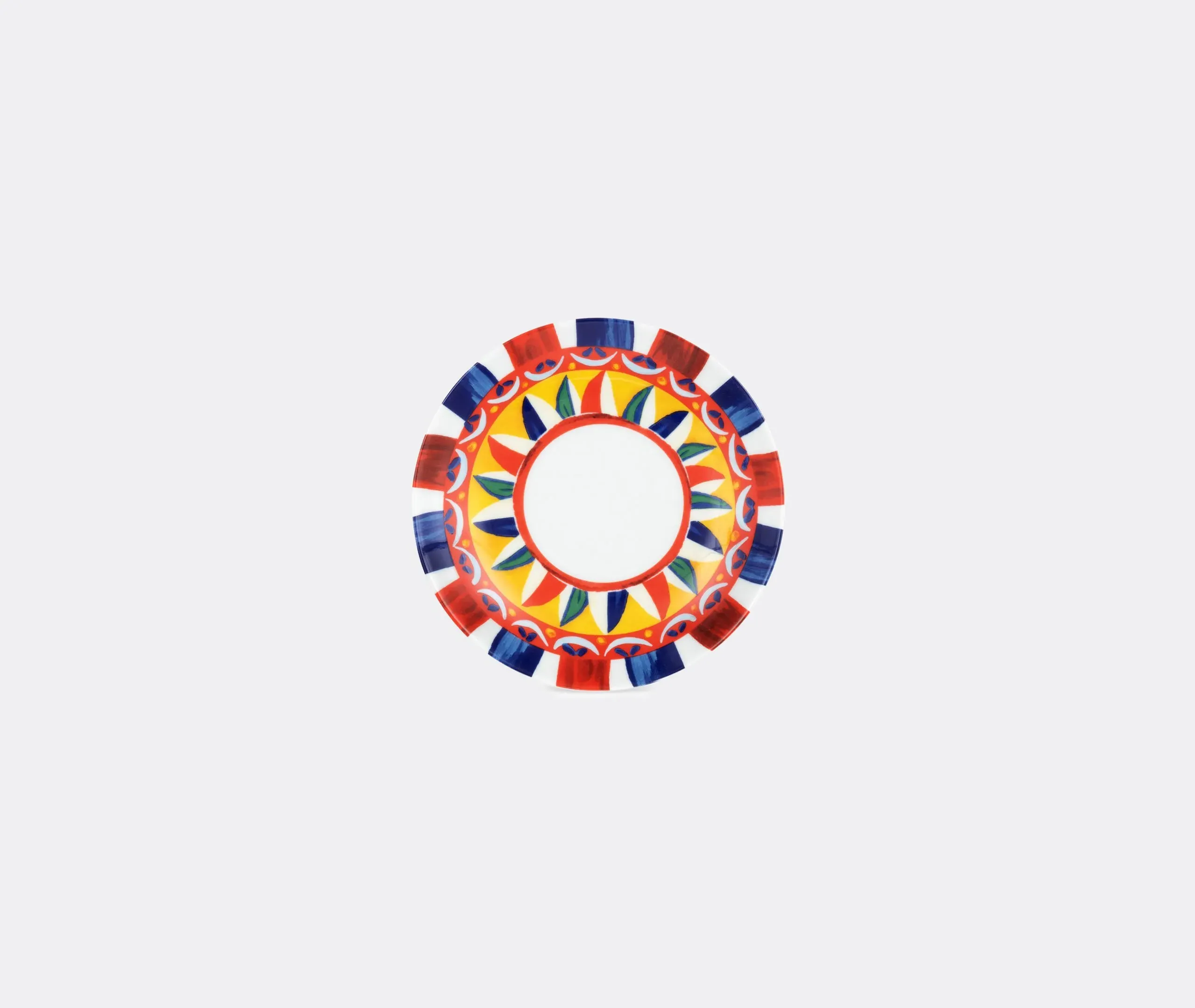 Carretto Siciliano Dessert Plate Set of Two - Multicolor