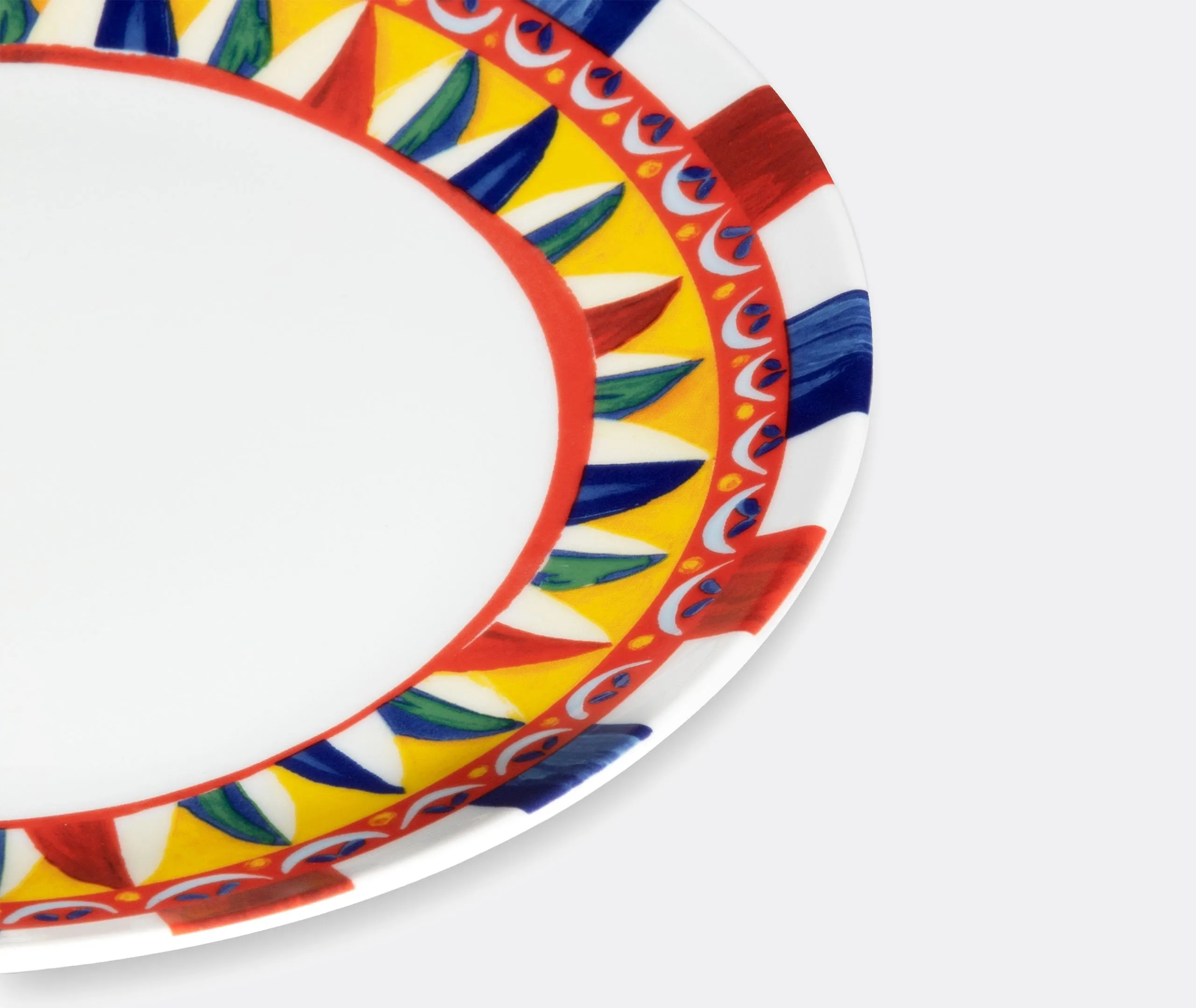 Carretto Siciliano Dinner Plate Set of Two - Multicolor