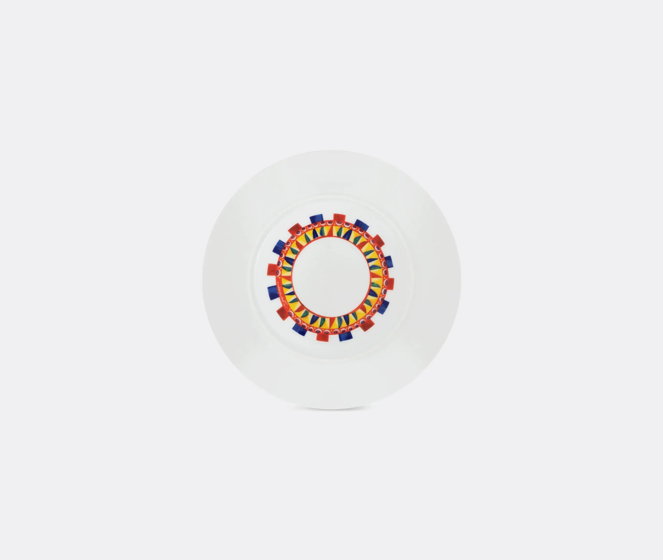 Carretto Siciliano Dinner Plate Set of Two - Multicolor