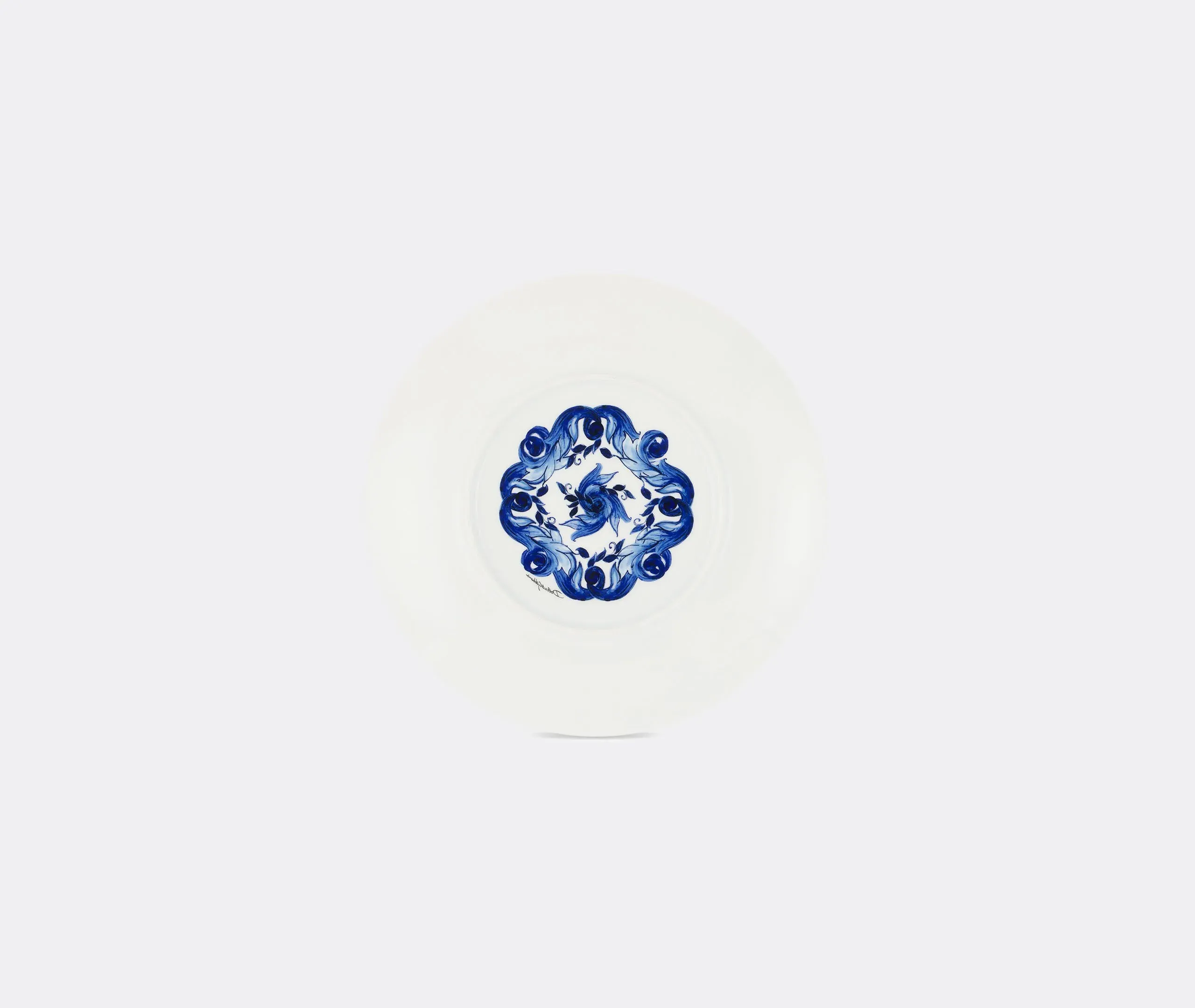 Charger Plate - Blue, Porcelain