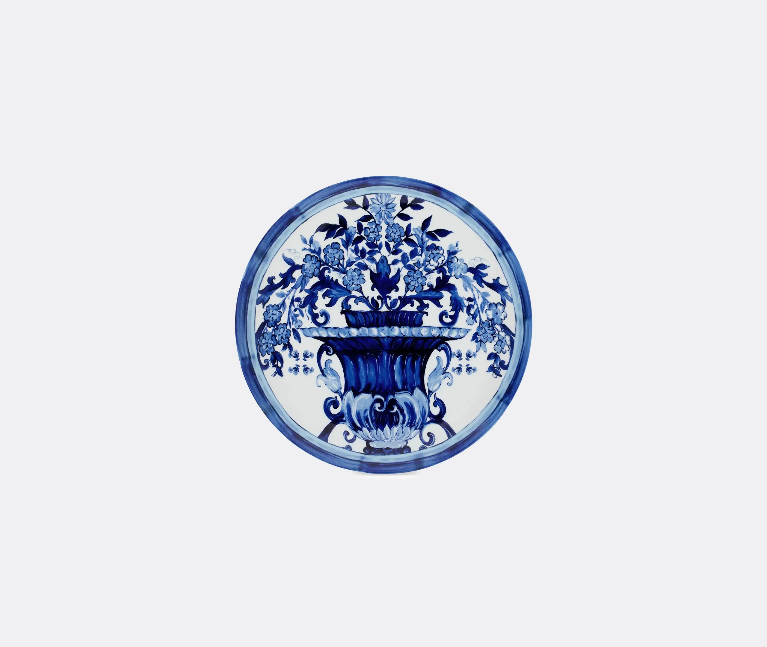 Charger Plate - Blue, Porcelain