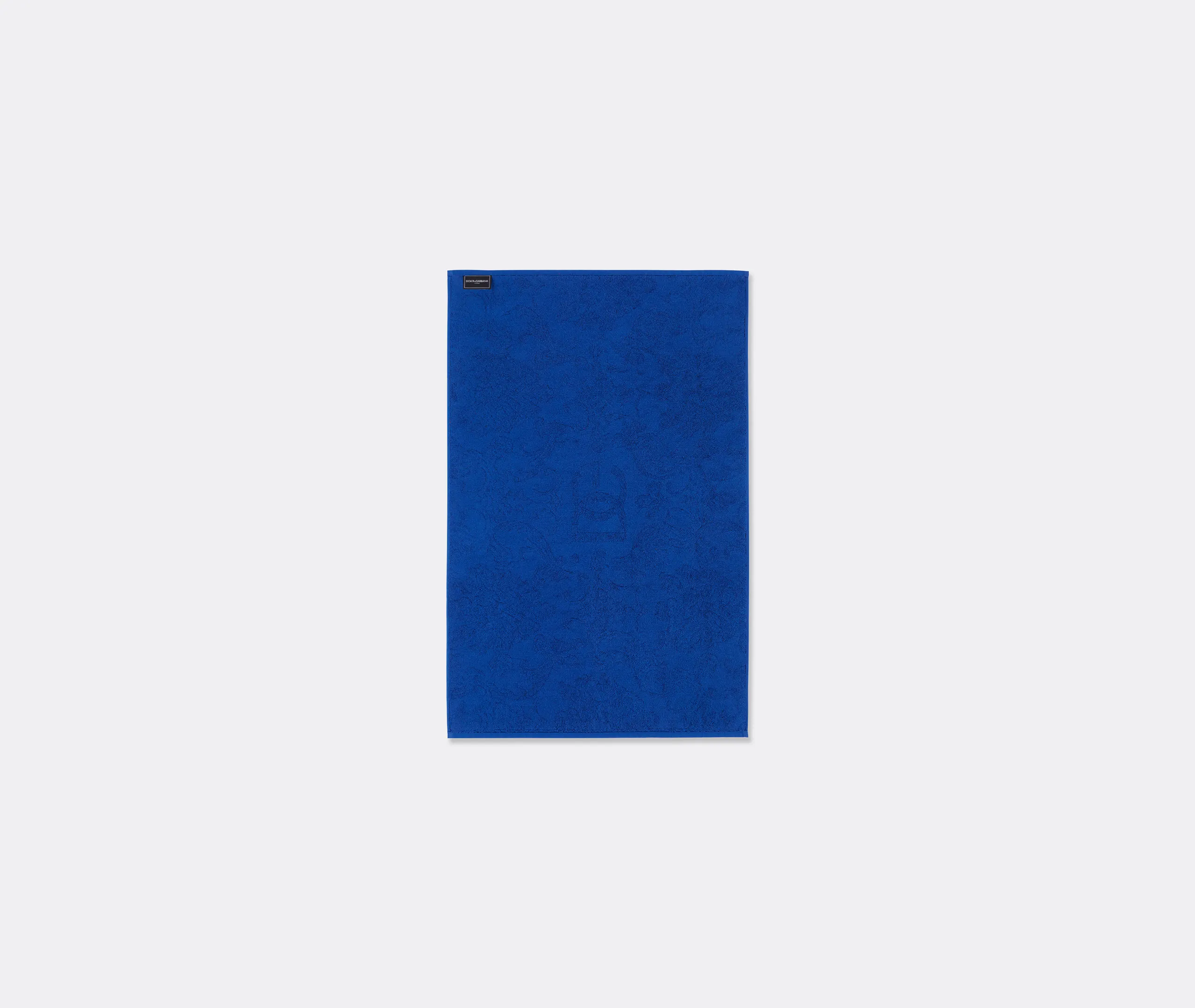 D&G Logo Jacquard Bath Mat - Blue, Terry Cotton alternate view