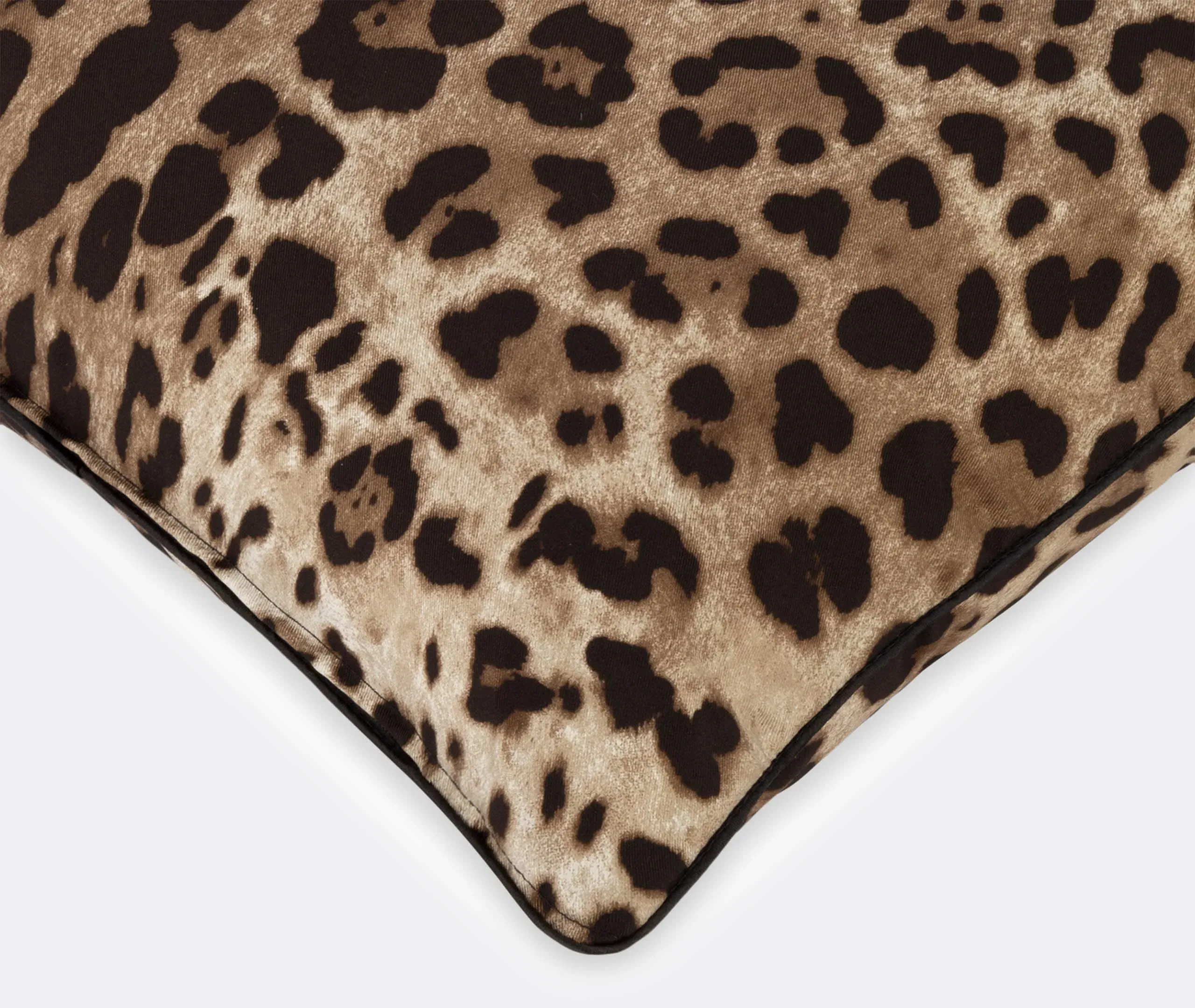 Leopardo Small Silk Twill Cushion - Multicolor