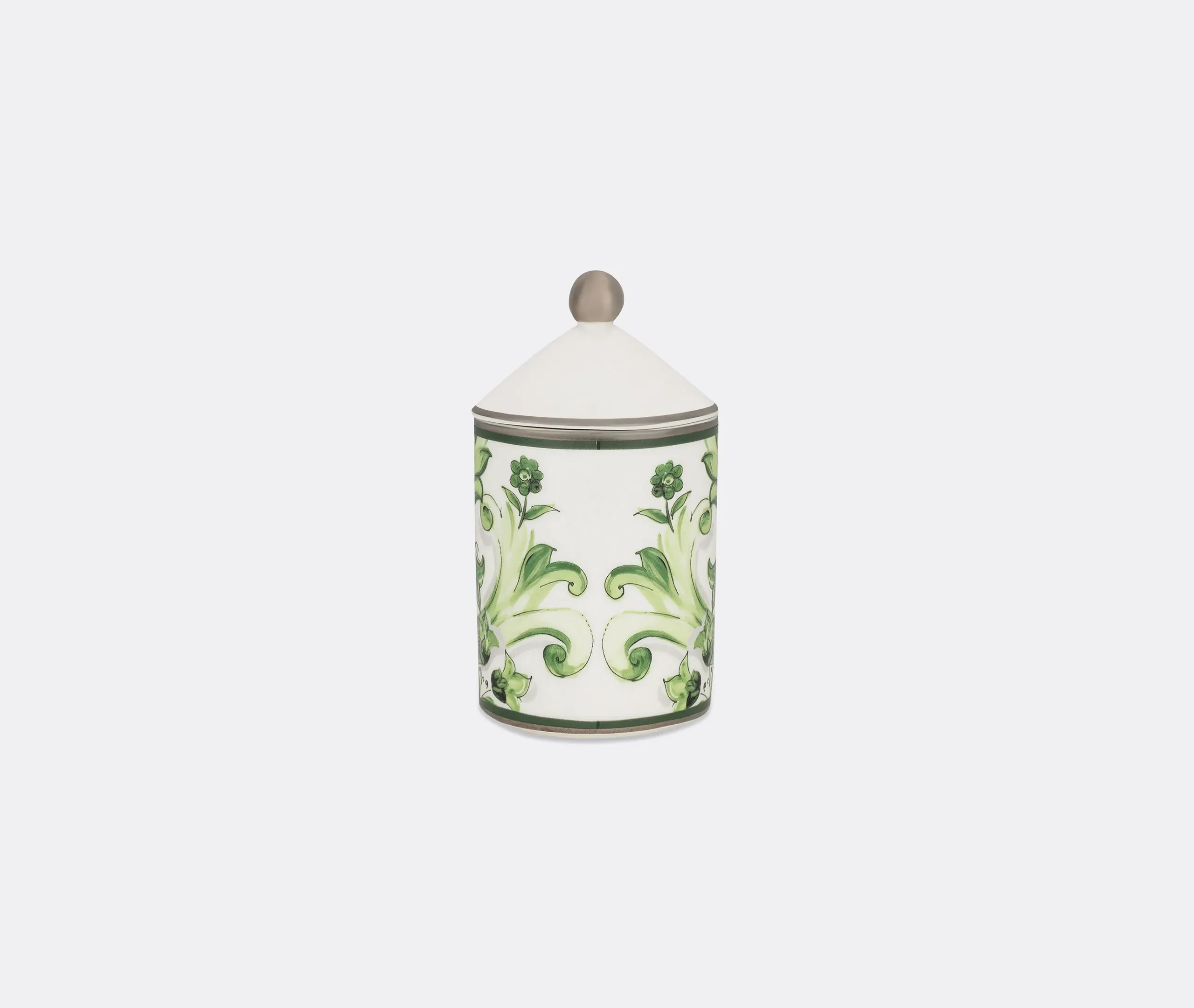 Maiolica Porcelain Scented Candle - Green