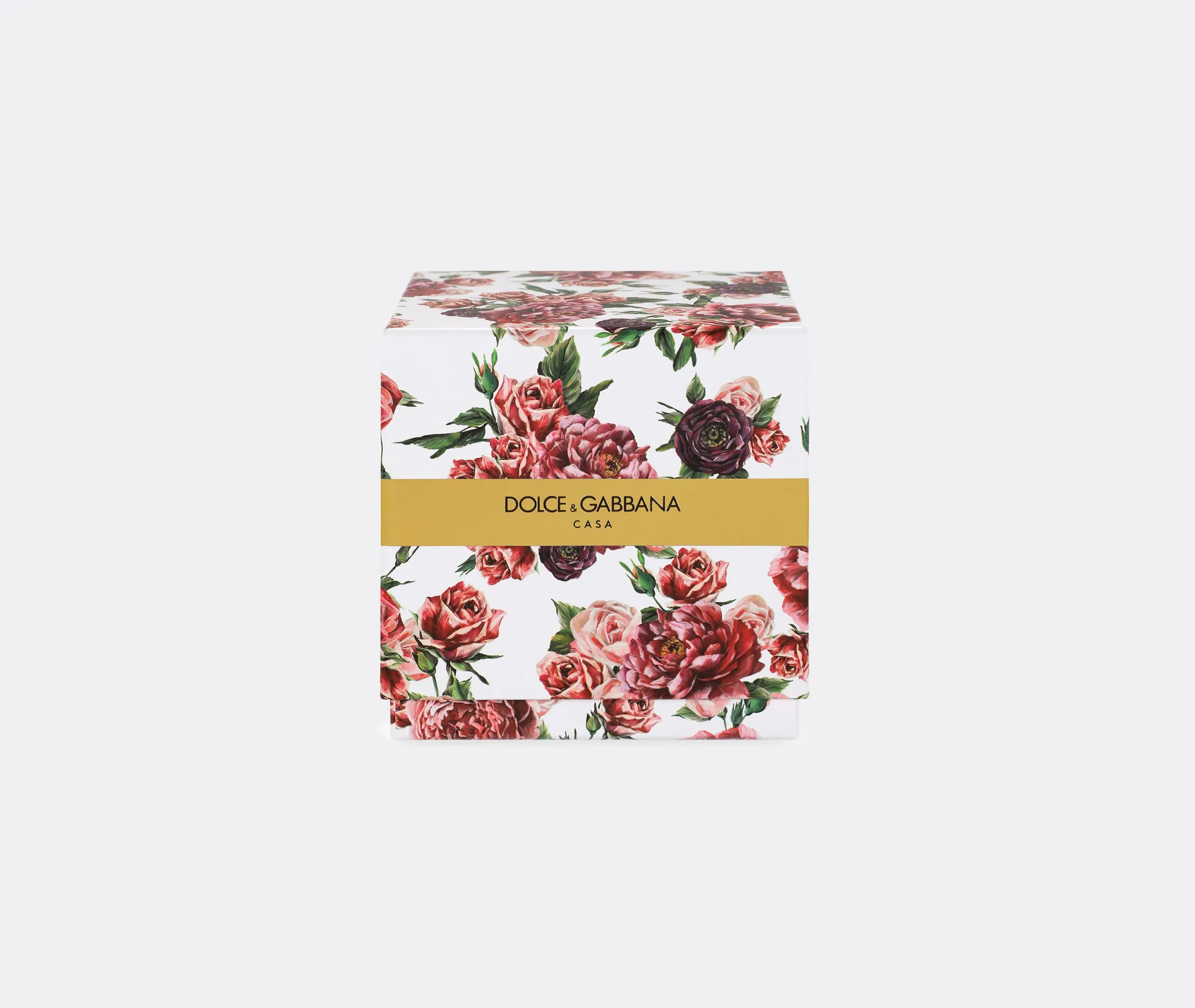 Musk Rose Scented Candle - Multicolor Glass
