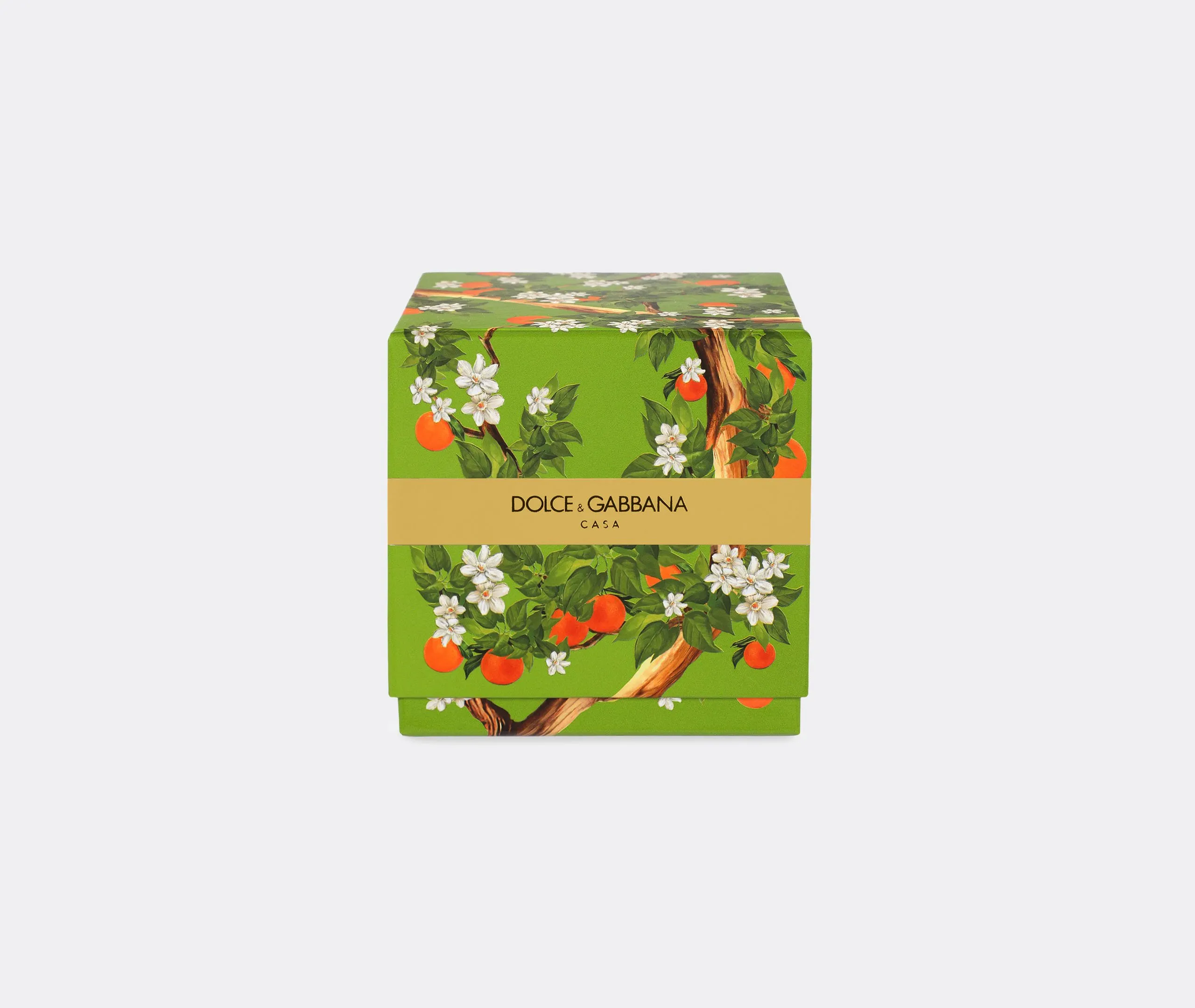 Sicilian Orange Scented Candle - Multicolor Glass