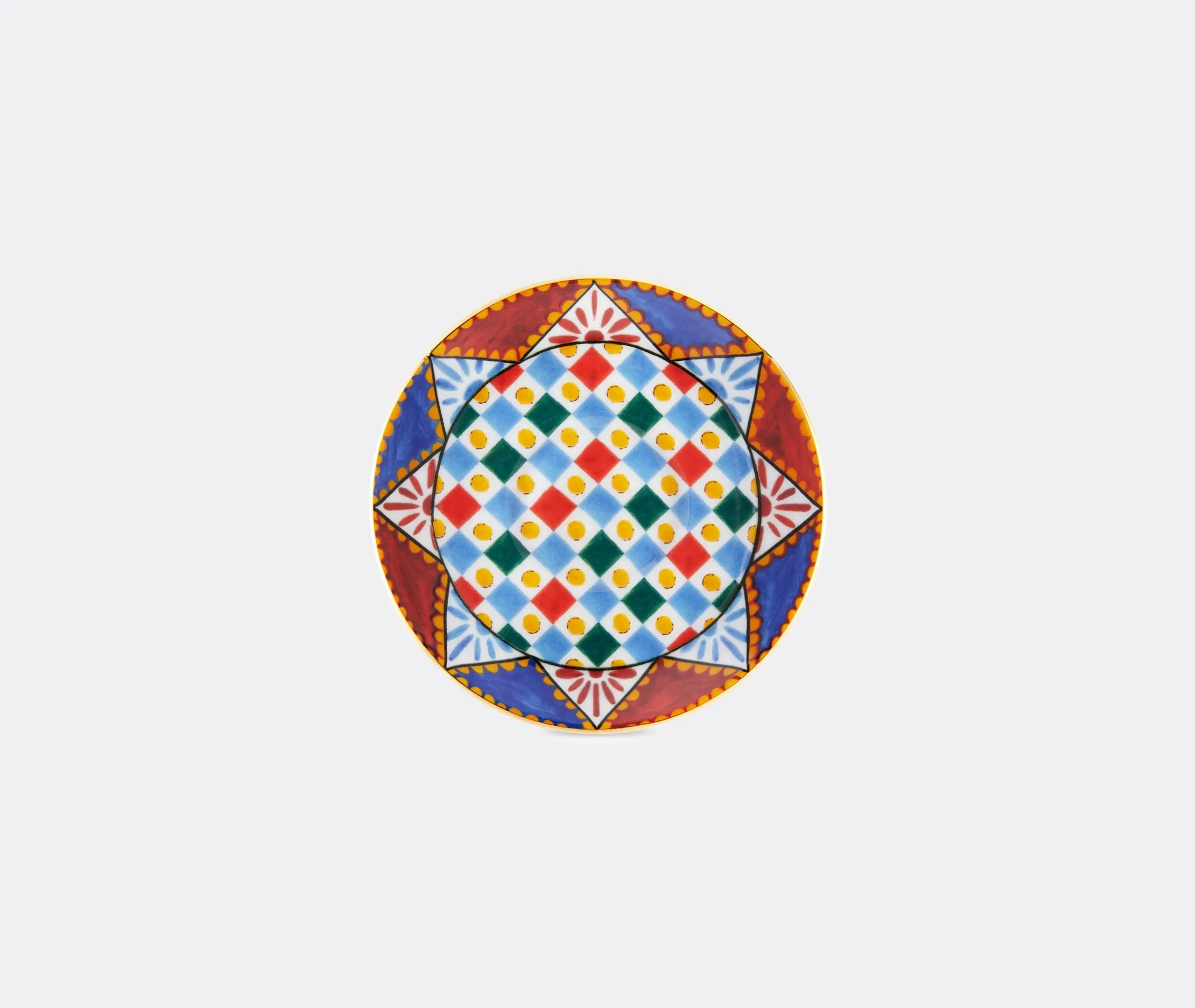 Teacup and Saucer Set - Multicolor, Porcelain