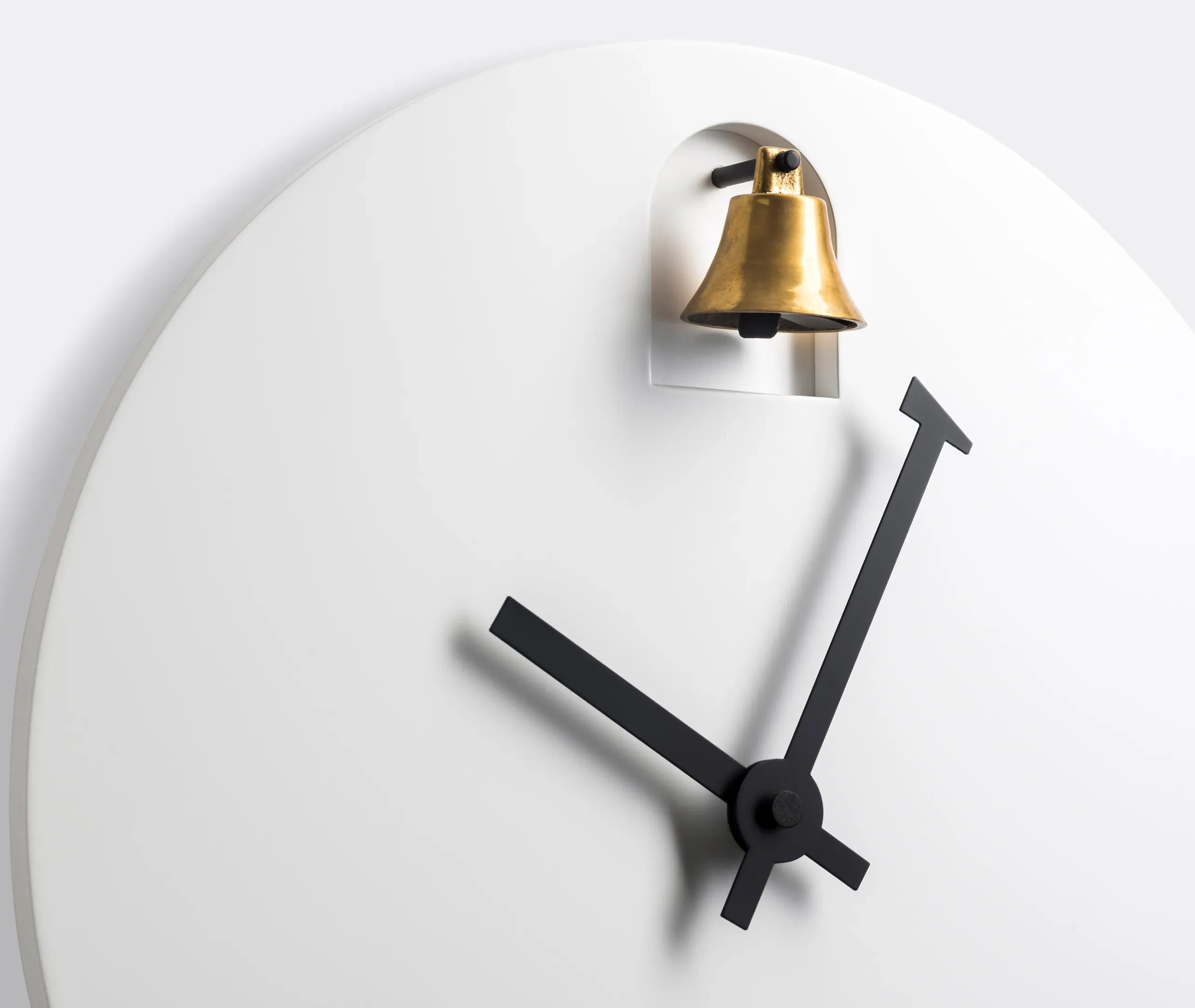 Dinn Musical Wall Clock - White alternate view