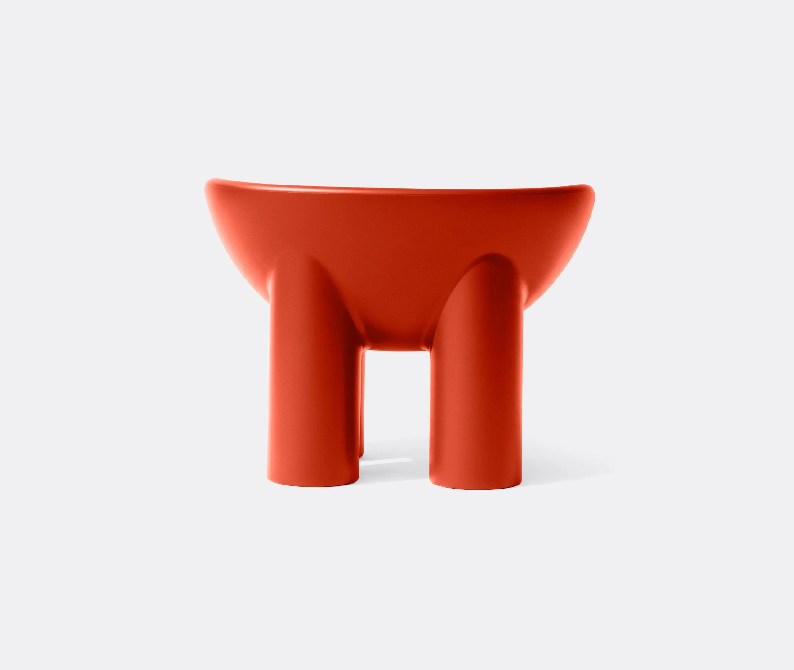 Roly Poly Armchair - Red, Polyethylene