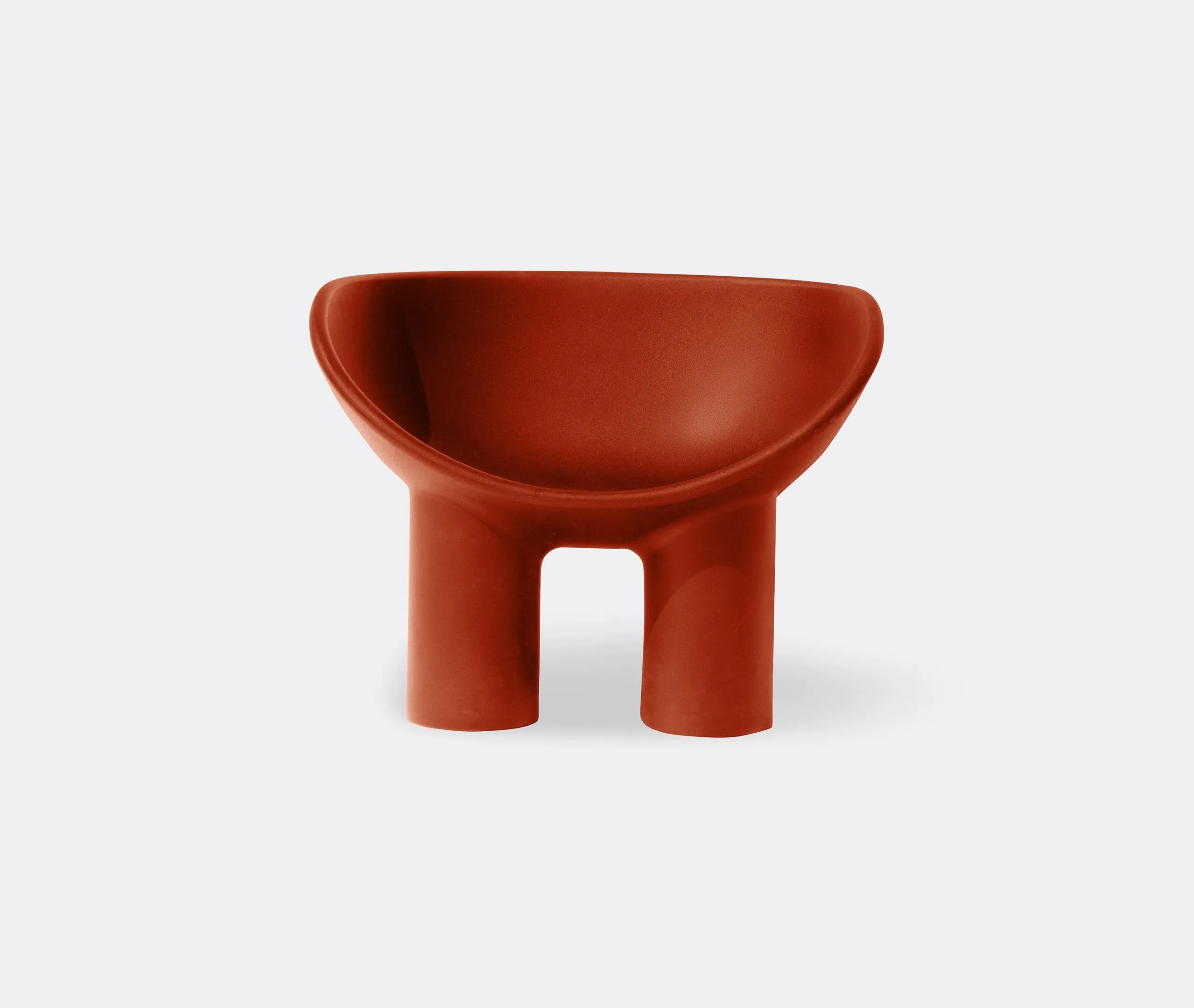 Roly Poly Armchair - Red, Polyethylene