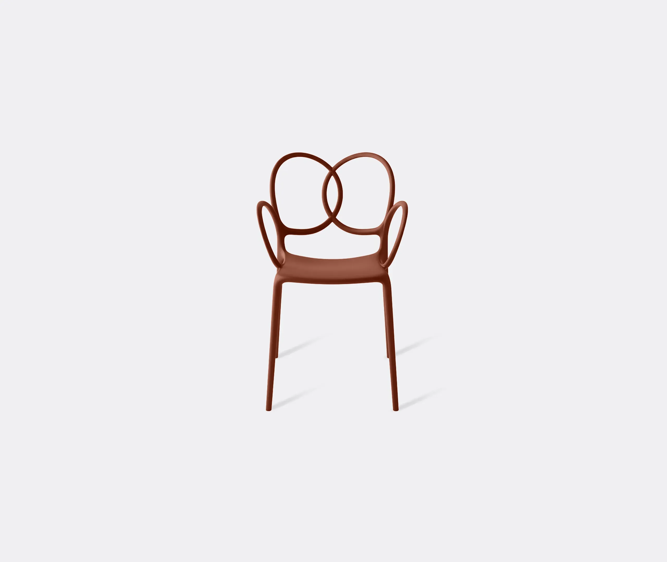 Sissi Armchair - Burgundy alternate view