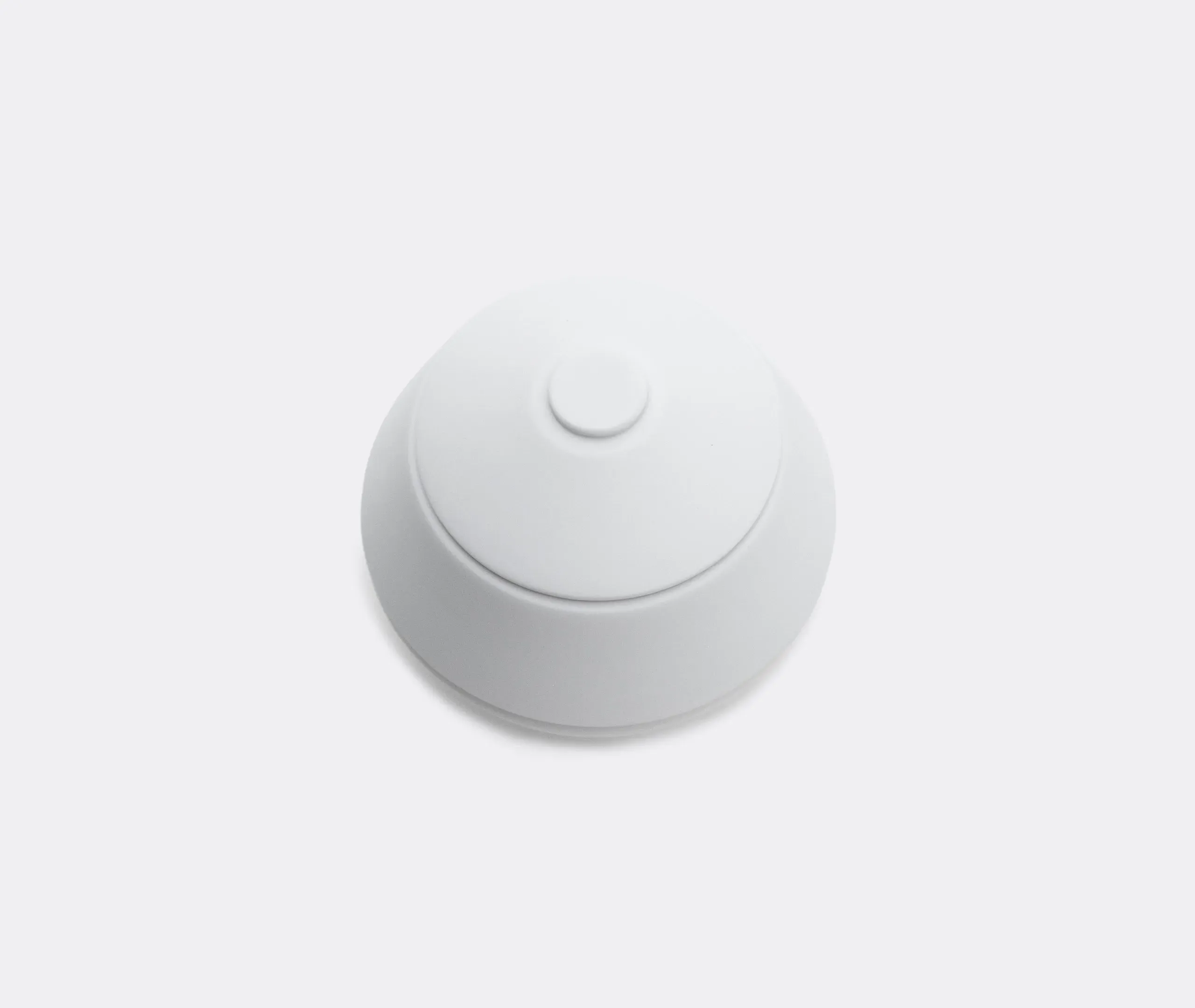 Circle Sugar Bowl - White, Porcelain