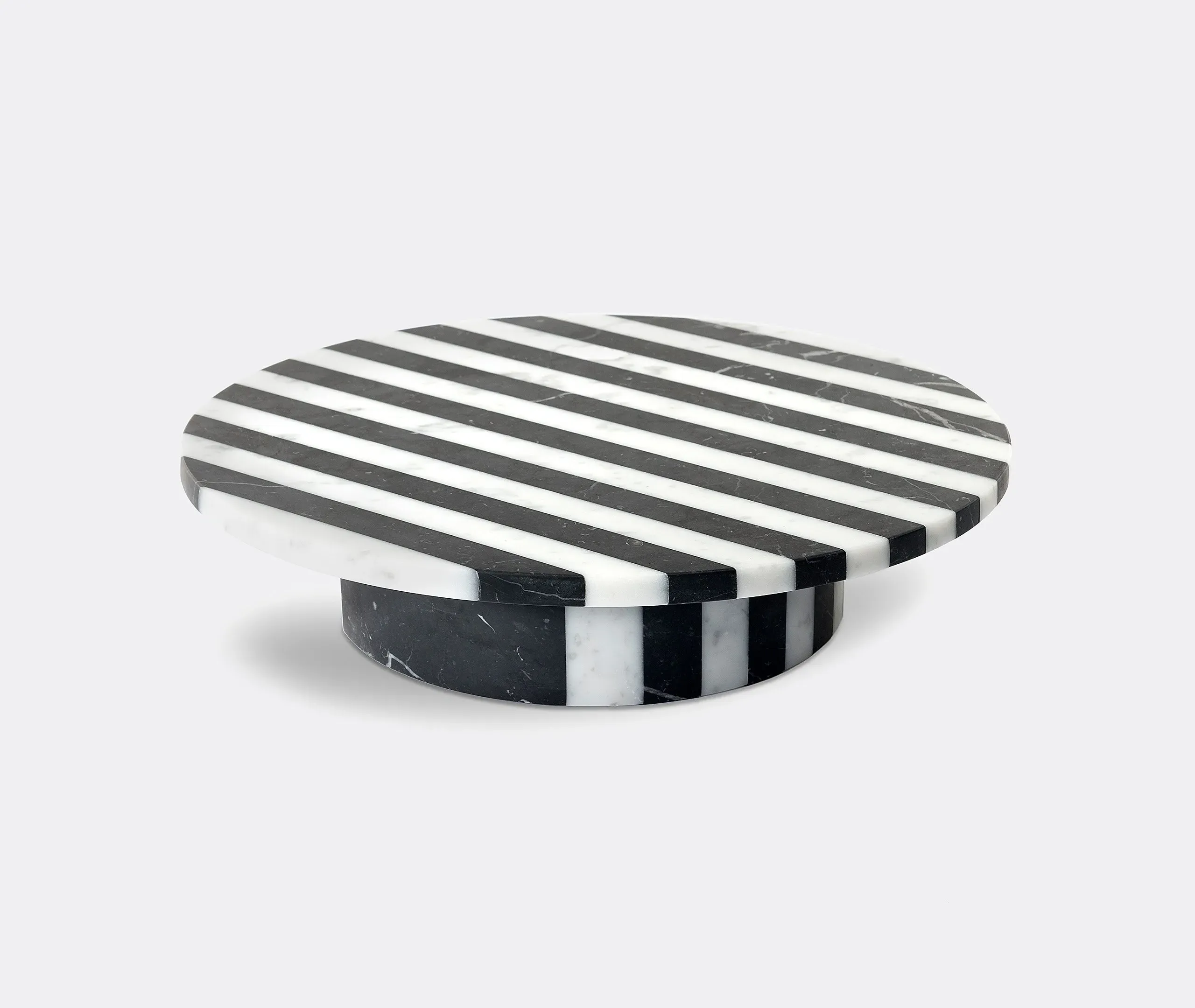 Large Cake Stand - Multicolor, Marble image