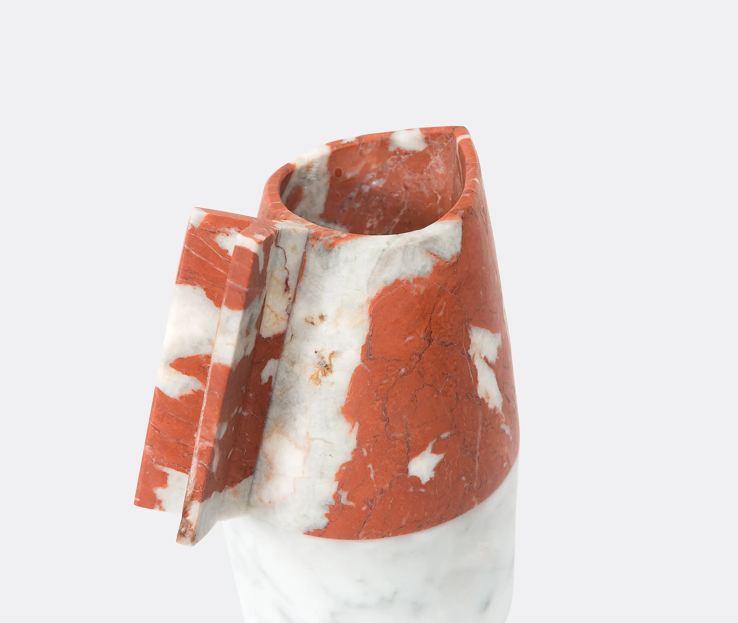 Small Carafe B - Multicolor, Marble