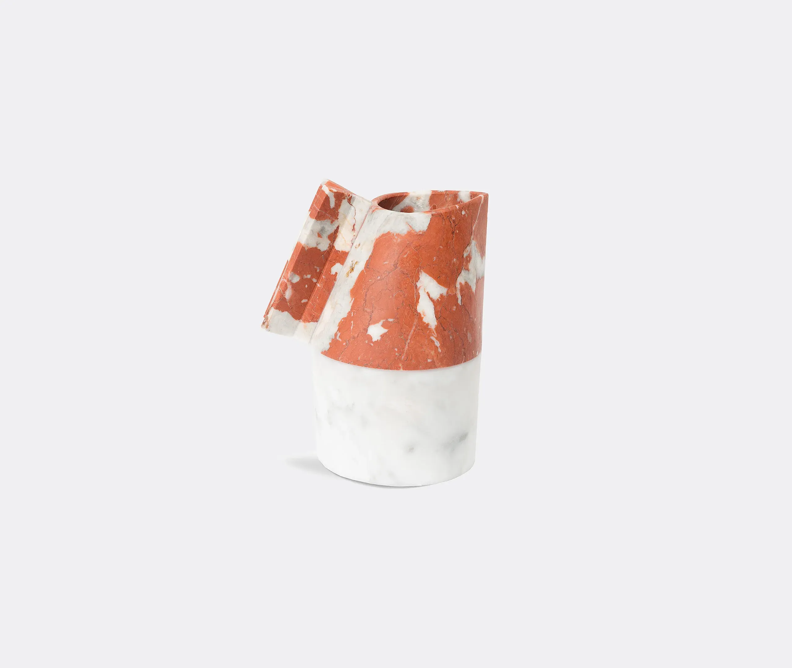 Small Carafe B - Multicolor, Marble
