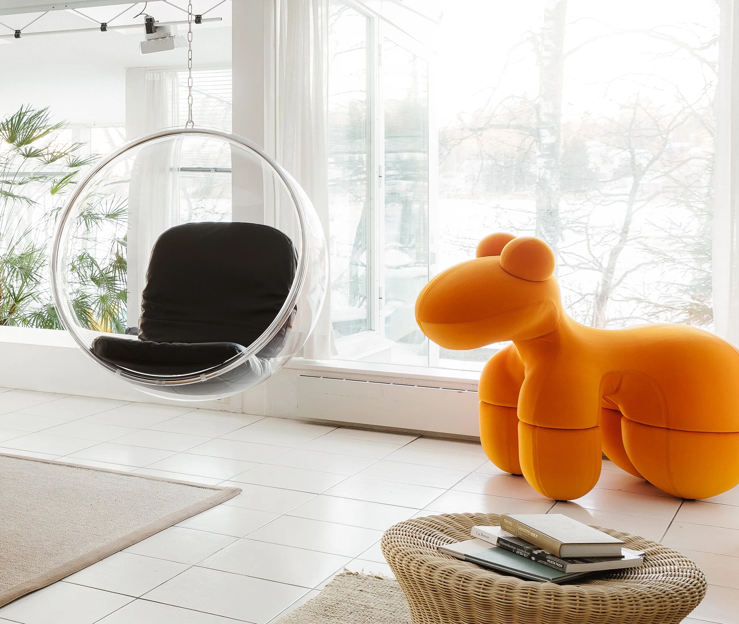 Bubble Chair - Black, Acrylic