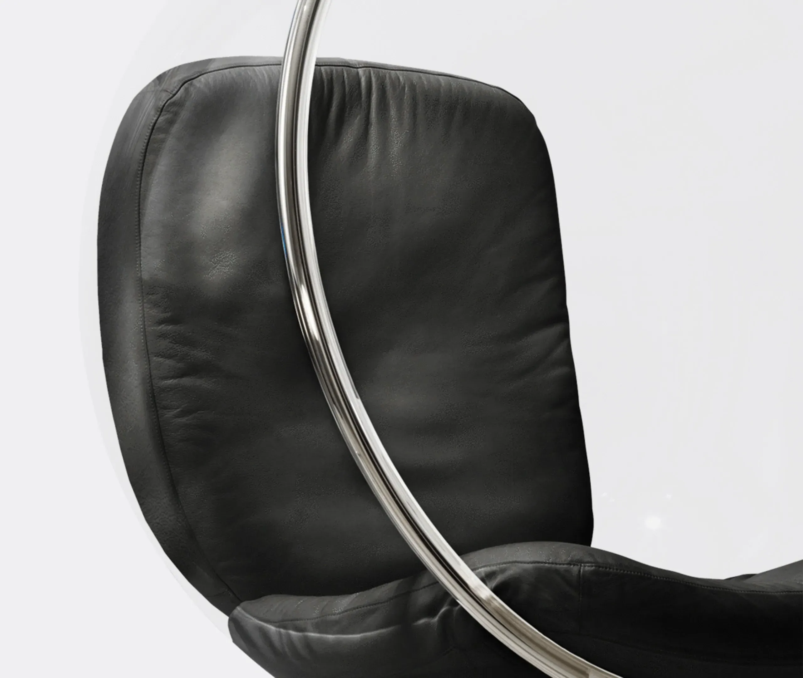 Bubble Hanging Chair - Black, Acrylic