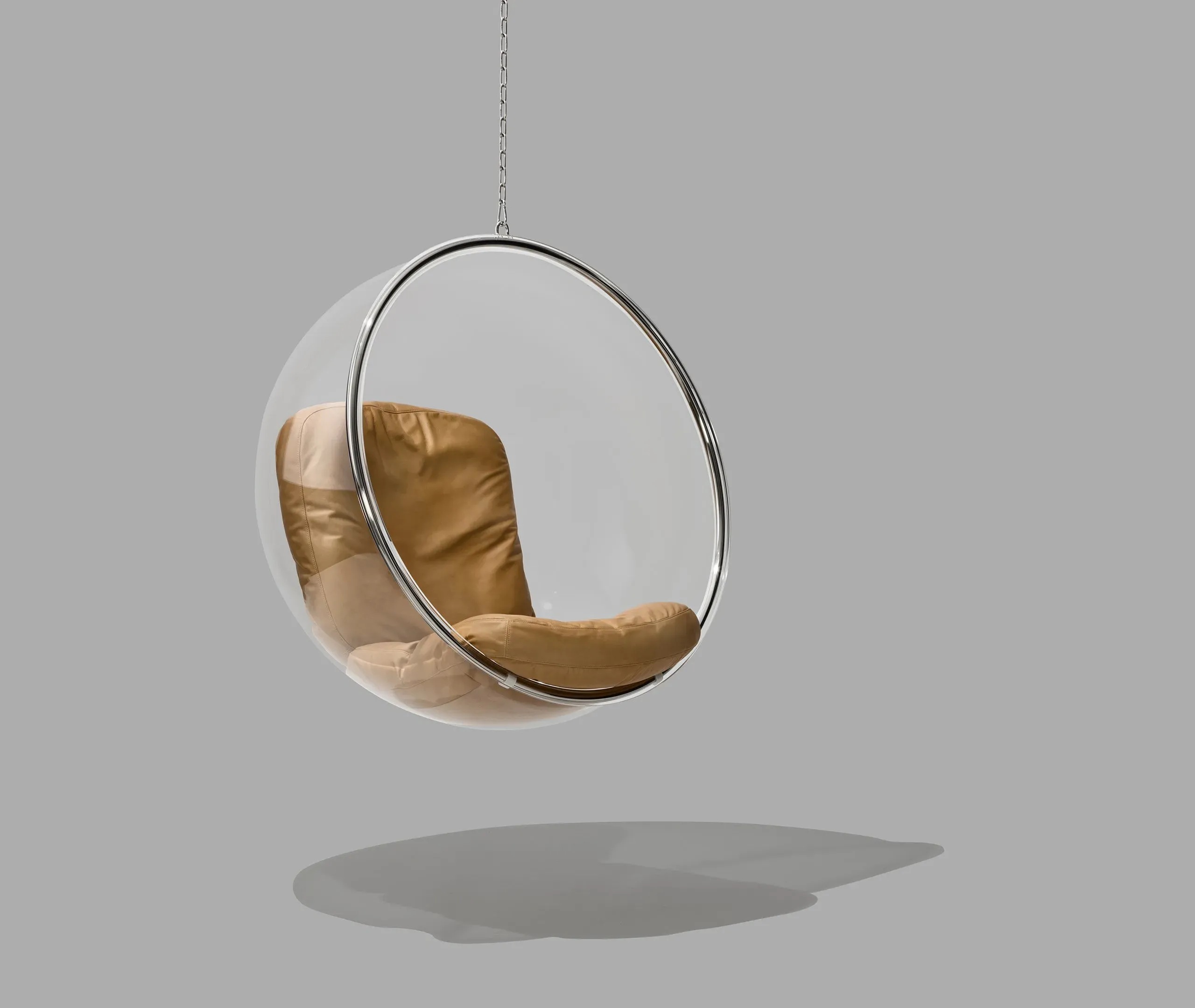 Bubble Hanging Chair - Honey, Acrylic