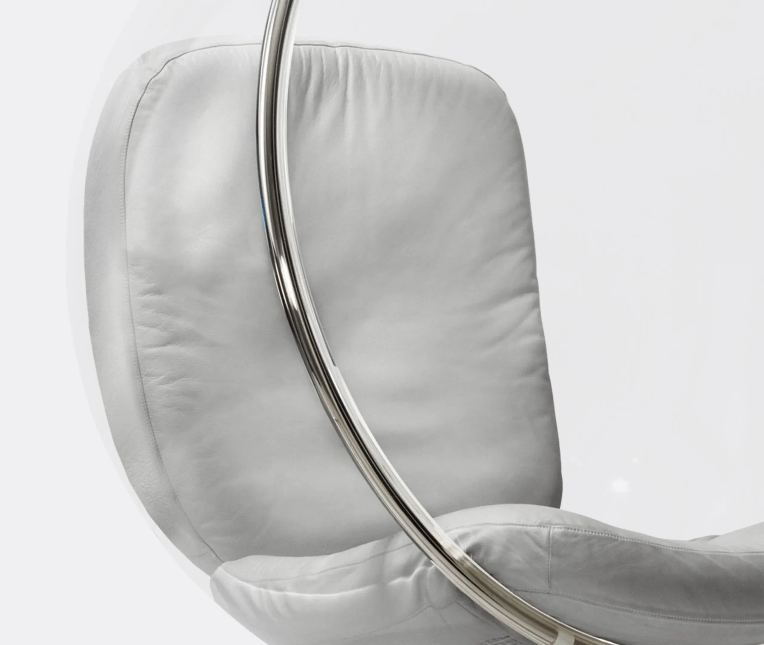 Bubble Hanging Chair - Silver, Acrylic
