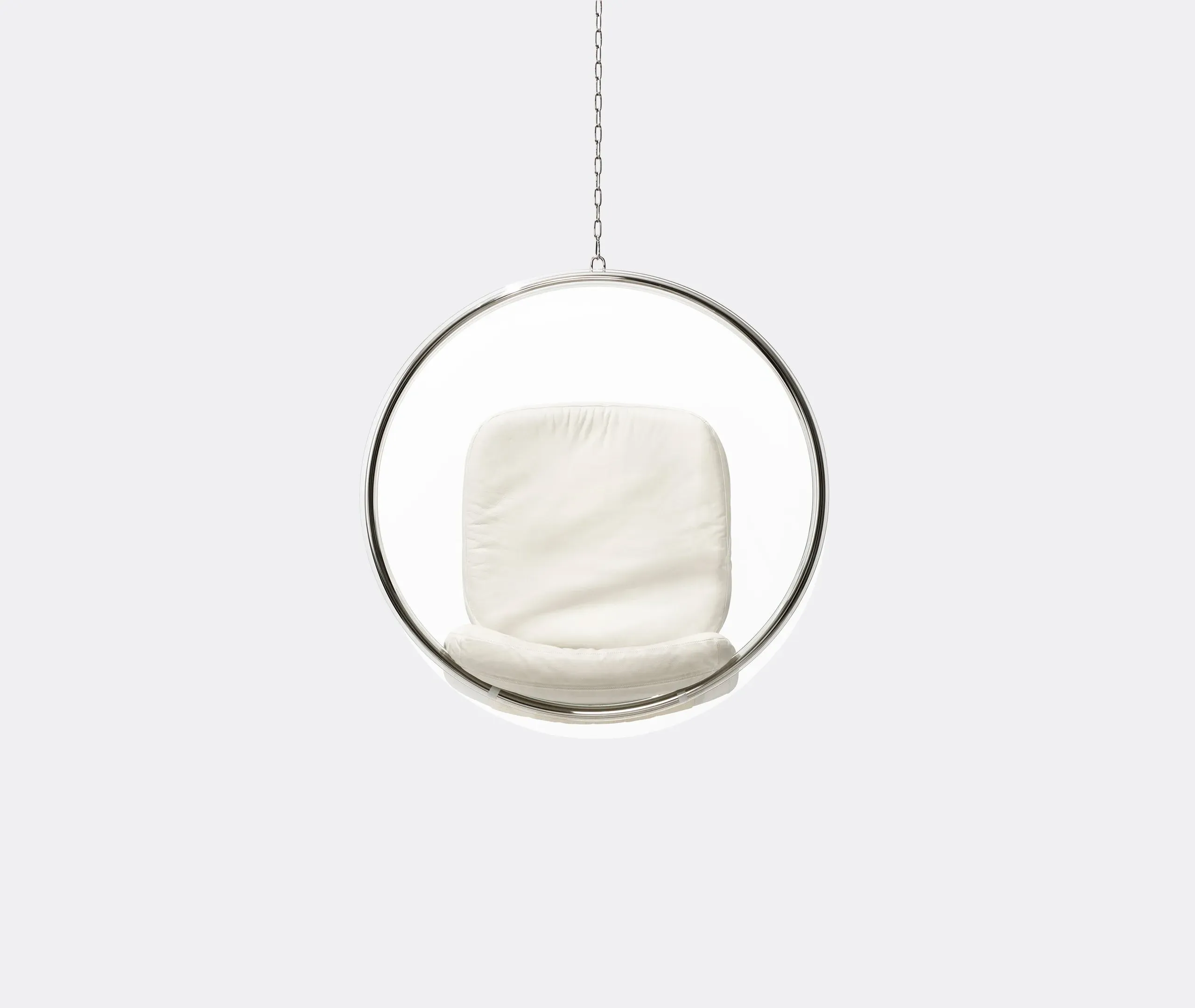 Bubble Hanging Chair - White, Acrylic