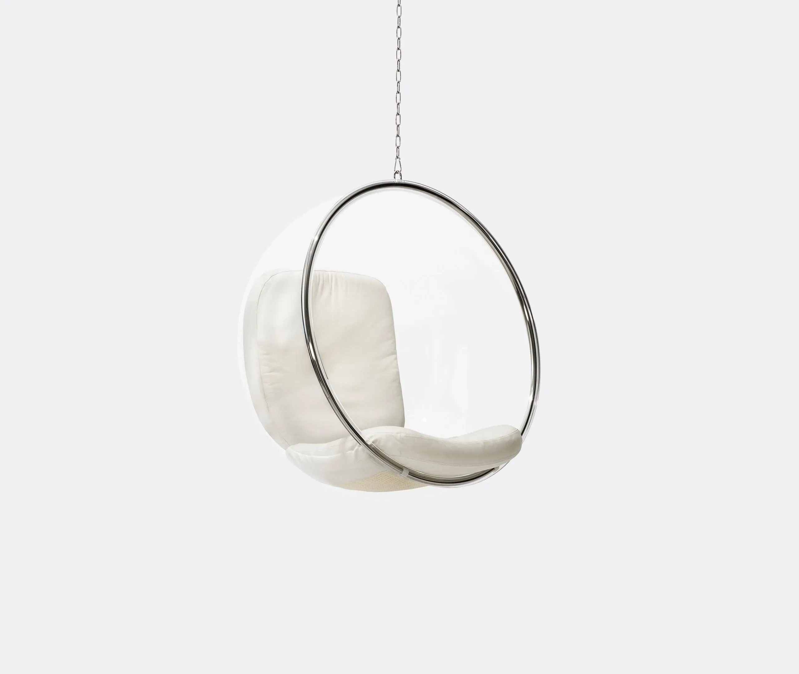 Bubble Hanging Chair - White, Acrylic