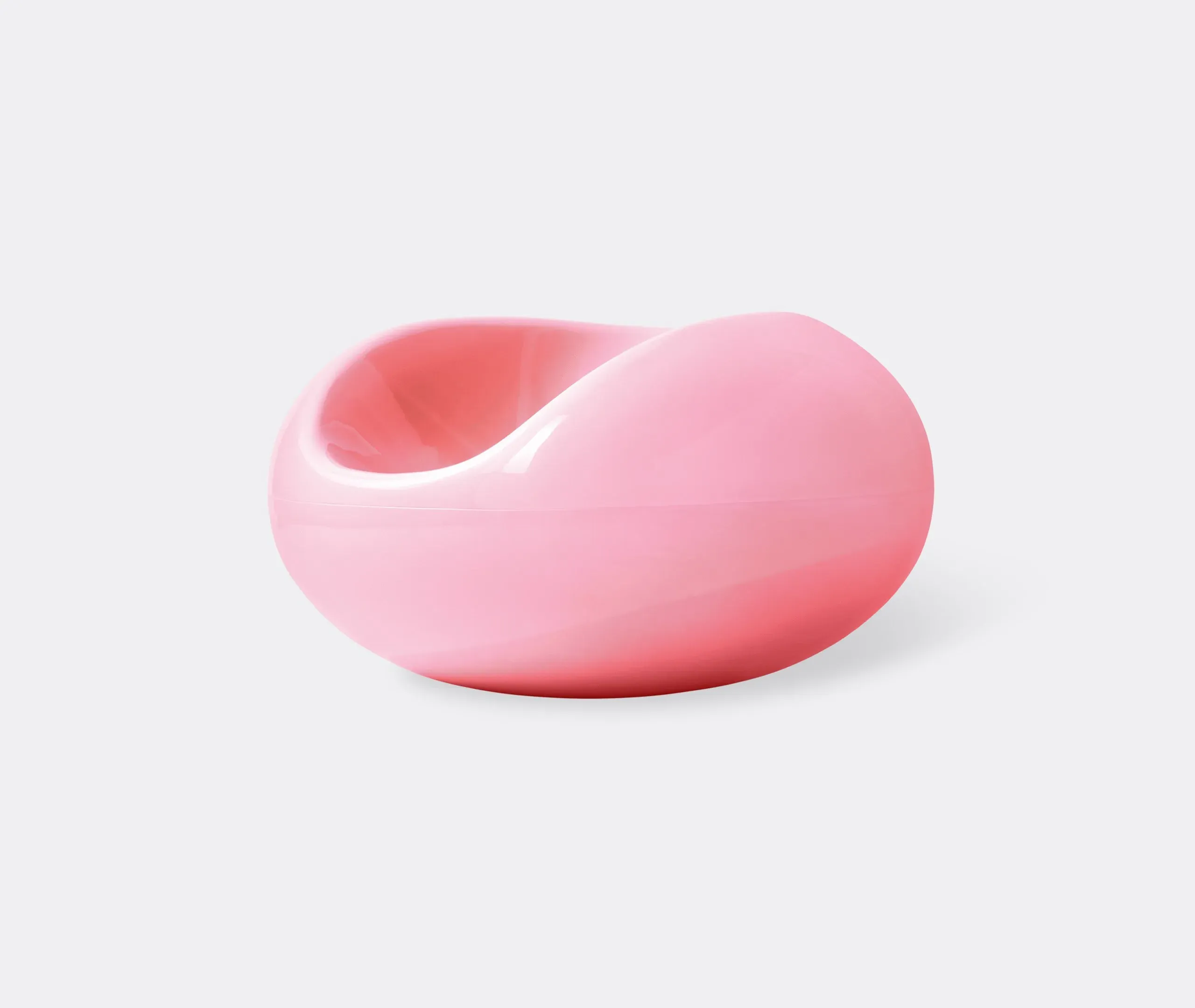 Pastil Chair Ergonomic Design - Pink, Fiberglass image